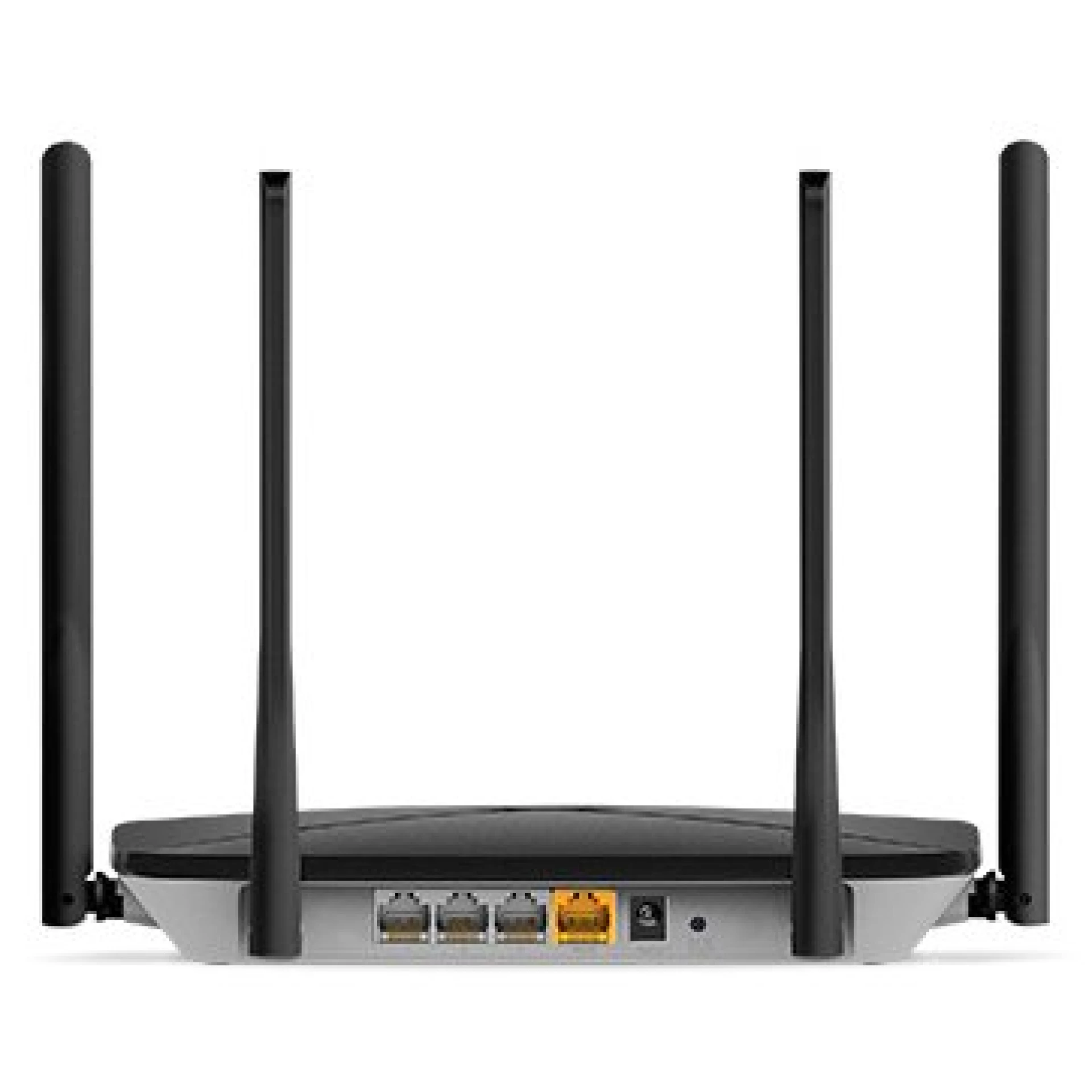 Mercusys AC12G AC1300 Dual Band Wireless Router,  867Mbps at 5GHz + 400Mbps at 2.4GHz, 1 10/100/1000M WAN + 3 10/100/1000M LAN, 4 x fixed 5dBi High Gain antennas, MU-MIMO, Smart Connect, IPTV and IPv6 supported, Mercusys App, WPA3, 2x2 MIMO