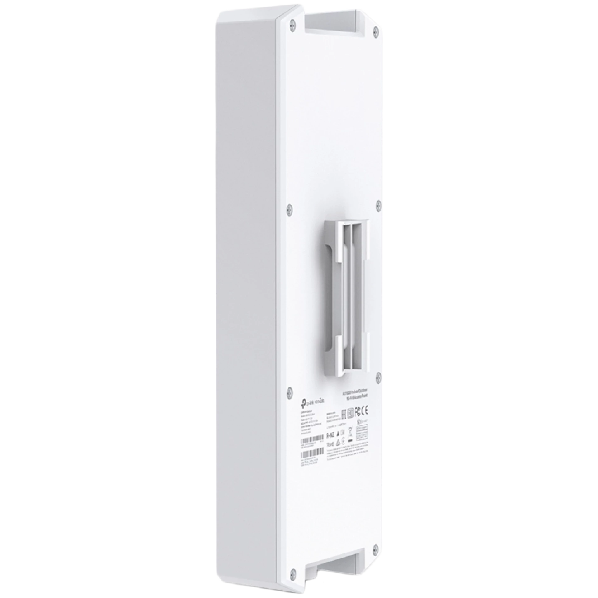 TP-Link EAP610-Outdoor AX1800 Outdoor Dual-Band Wi-Fi 6 Access Point,1× G RJ45 Port,574Mbps at 2.4 GHz + 1201 Mbps at 5 GHz,IP67,4×Internal Antennas,Mesh, Seamless Roaming, MU-MIMO, Band Steering, Beamforming,Load Balance, Airtime Fairness,Omada app
