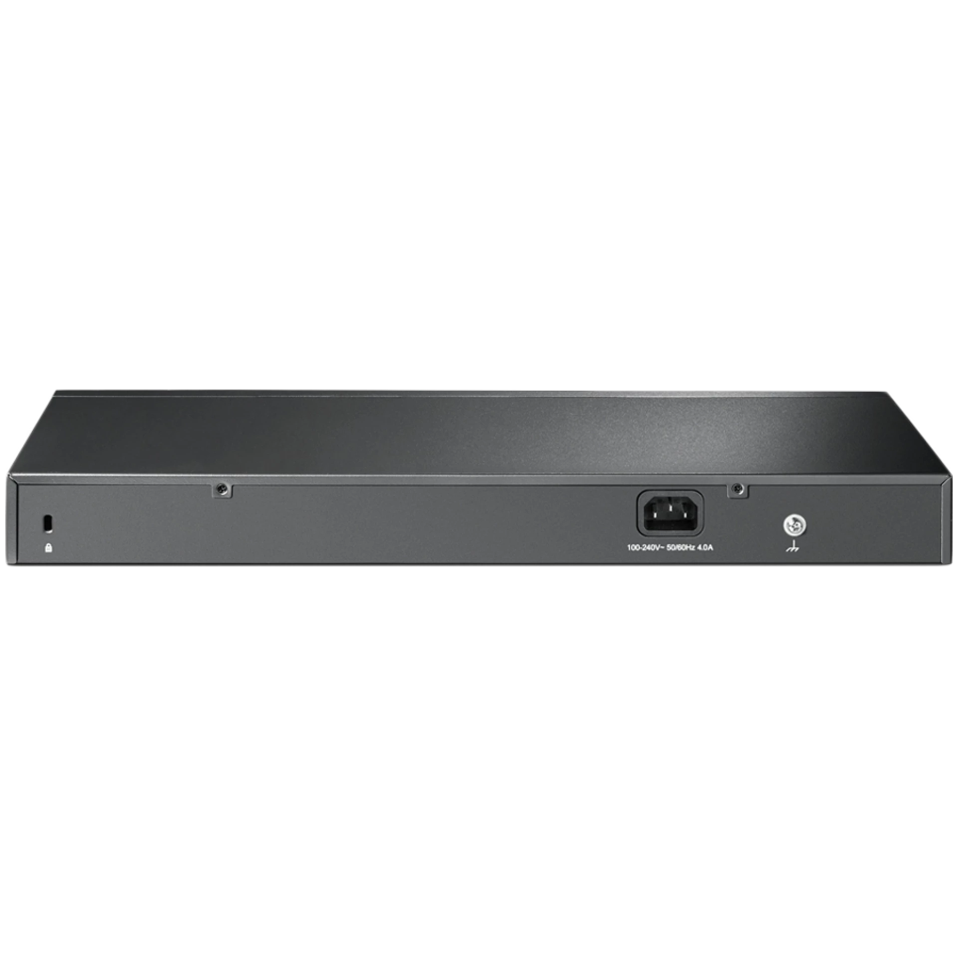 TP-Link SG2428P Omada 28-Port Gigabit Smart Switch with 24-Port PoE+, 24× Gigabit 802.3af/at PoE+ ports and 4× Gigabit SFP slots, 250 W total PoE budget, Omada app, Static Routing, VLAN, ACL, QoS, IGMP Snooping, Zero-Touch Provisioning