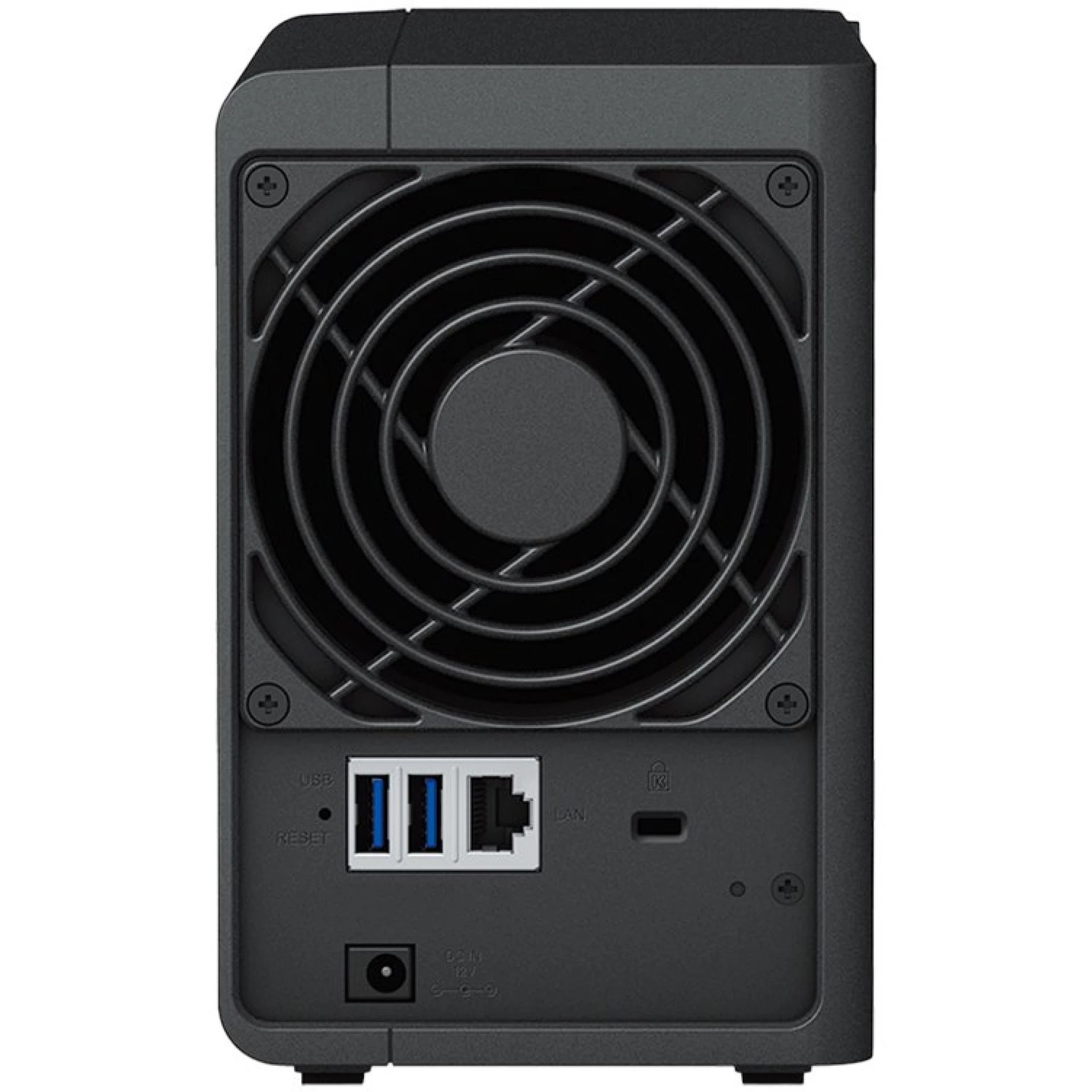 Synology DiskStation DS223, Tower, 2-bays 3.5'' SATA HDD/SSD, CPU 4-core 1.7 GHz, 2 GB DDR4 non-ECC, RJ-45 1GbE LAN Port, 3 x USB 3.2 Gen 1 Port, 1.28 kg, 2y