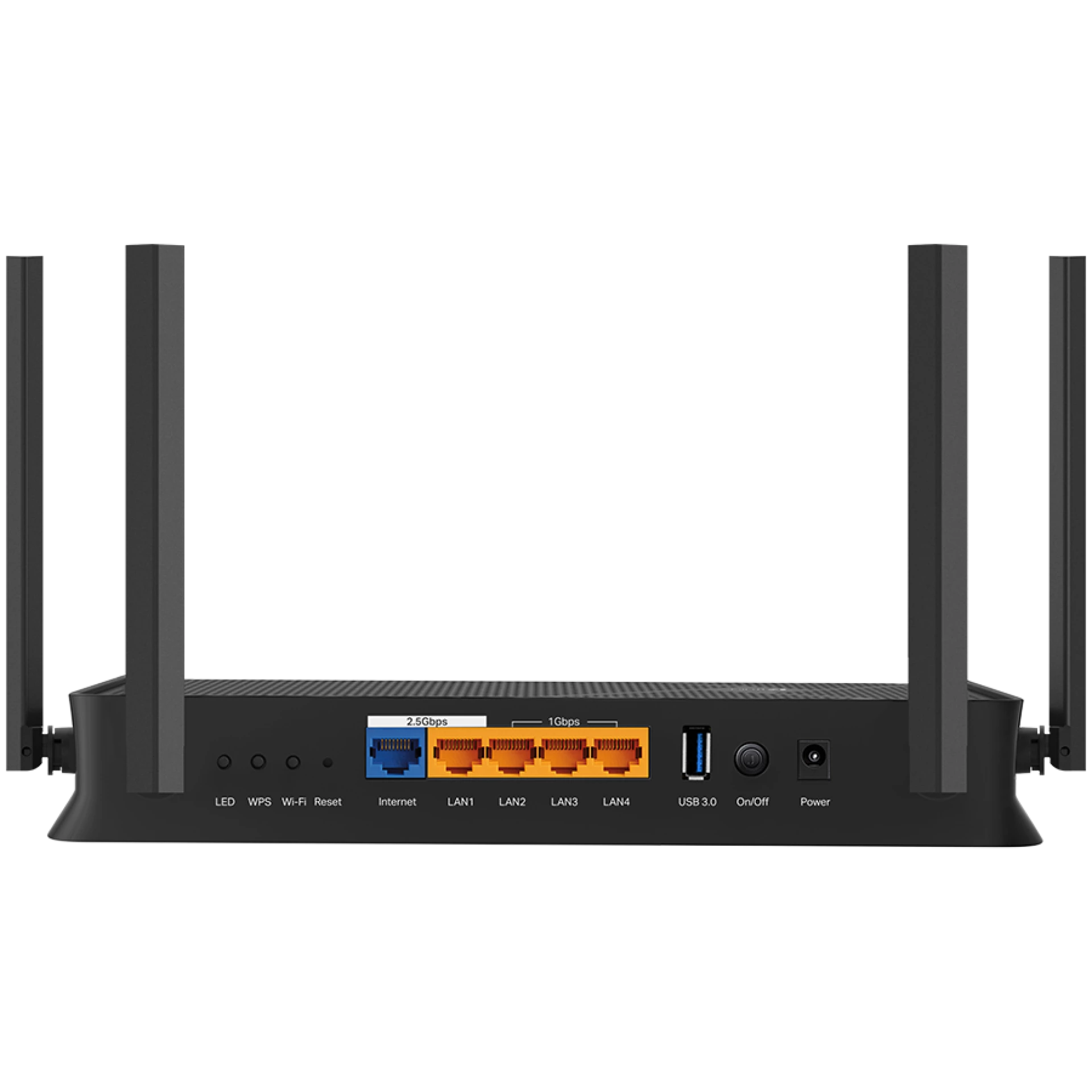 TP-Link Archer BE230 BE3600 Dual-Band Wi-Fi 7 Router, 688 Mbps at 2.4 GHz + 2882 Mbps at 5 GHz,4× external Antennas, 2.0 GHz Quad-Core CPU, 1x2.5 Gbps WAN port + 1x2.5 Gbps LAN port + 3x1 Gbps LAN ports, 1xUSB 3.0 Port, MLO, 4096-QAM