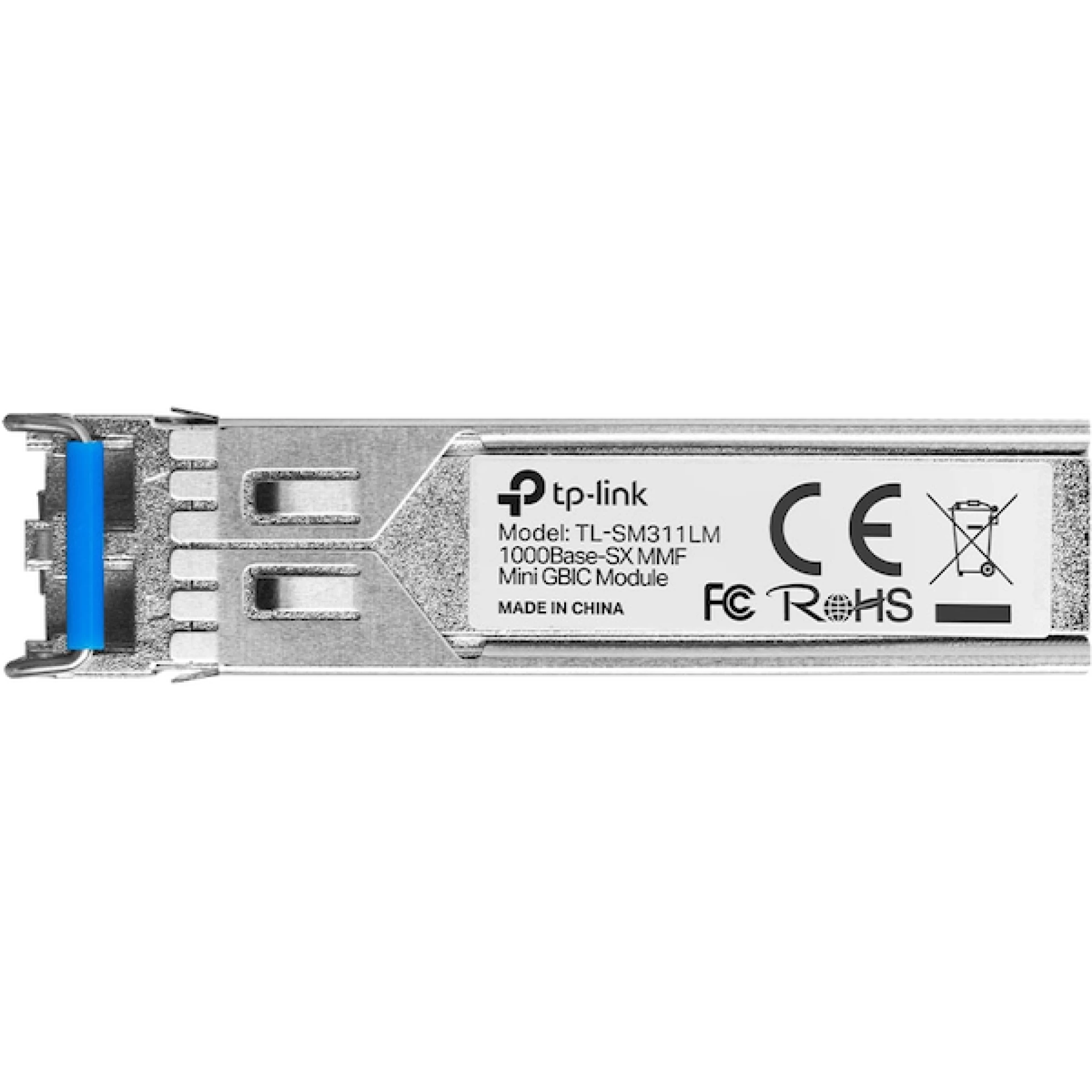 TP-Link SM311LM Omada 1000Base-SX MMF Mini GBIC Module, Multi-mode MiniGBIC module, Supports Digital Diagnostic Monitoring (DDM), Compatible with Small Form Pluggable Multi-Source Agreement (SFP-MSA), Hot-Pluggable, 850nm, 550m