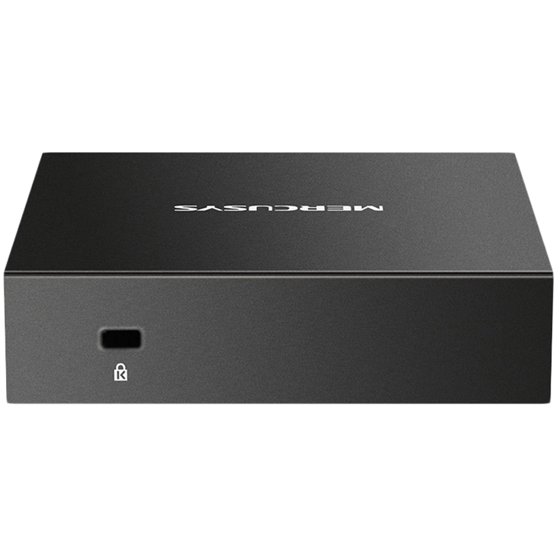 Mercusys MS105GS 5-Port Gigabit Desktop Switch, 5× Gigabit Ports, Desktop Steel Case, Wall Mounting, Plug and Play, Power Saving, Compact design, Green Ethernet technology, Silent