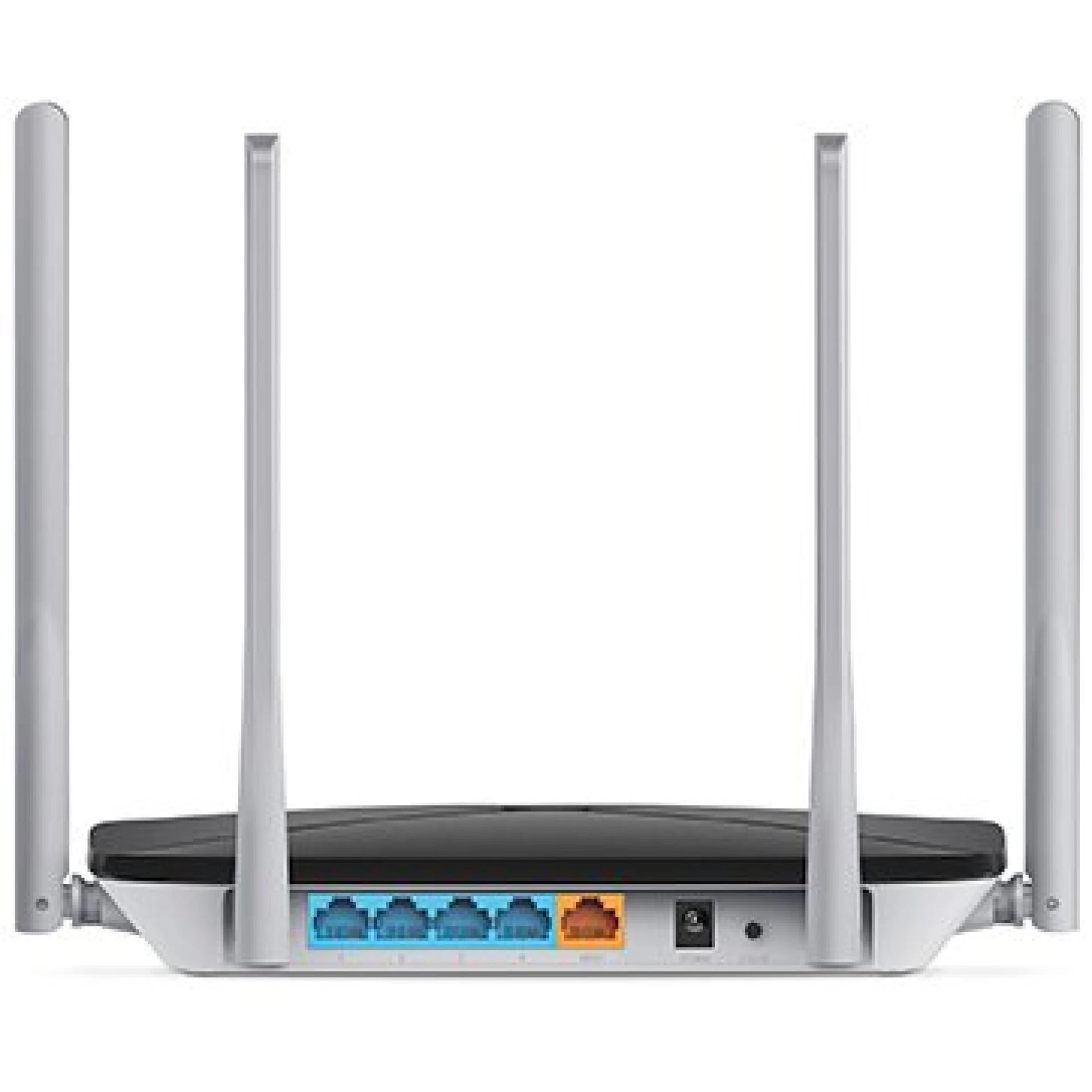 Mercusys AC1200 Dual Band Wireless Router 802.11ac, 4x10/100Mbps LAN ports, 1x10/100Mbps WAN port, 4 x 5dBi omni directional antennas, WDS bridge, 2.4GHz guest network