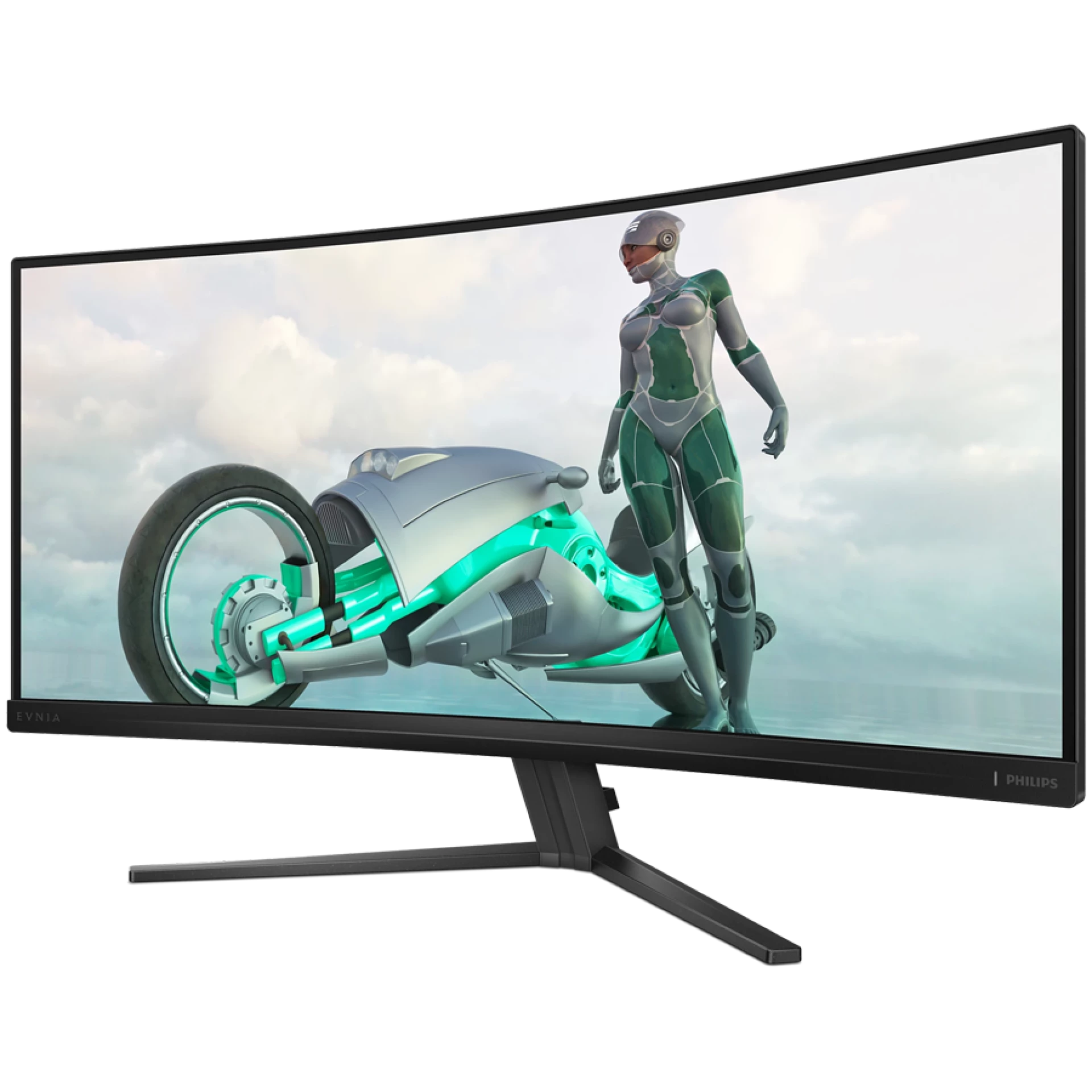 Philips Monitor Evnia 3000 34M2C3500L 34'' Curved VA, 3440x1440 (WQHD), 180Hz, 0.5ms, 300 cd/m², 4000:1, HDR10, 2x HDMI, DisplayPort, Adaptive Sync, 3-year warranty