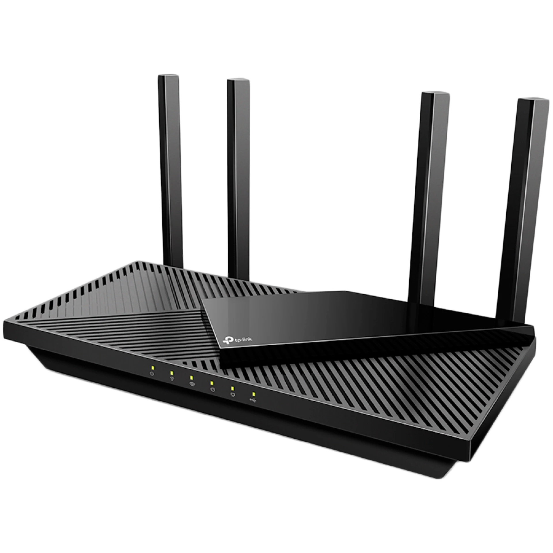 TP-Link Archer AX55 AX3000 Dual Band Gigabit Wi-Fi 6 Router,2402 Mbps(5 GHz) and 574 Mbps(2.4 GHz),4 external High-Performance antennas, 4 x G LAN Ports, 1 x G WAN port, 1 x USB 3.0, Dual-Core CPU,512 MB RAM,OFDMA,HomeShield,WPA3,Beamforming,OneMesh