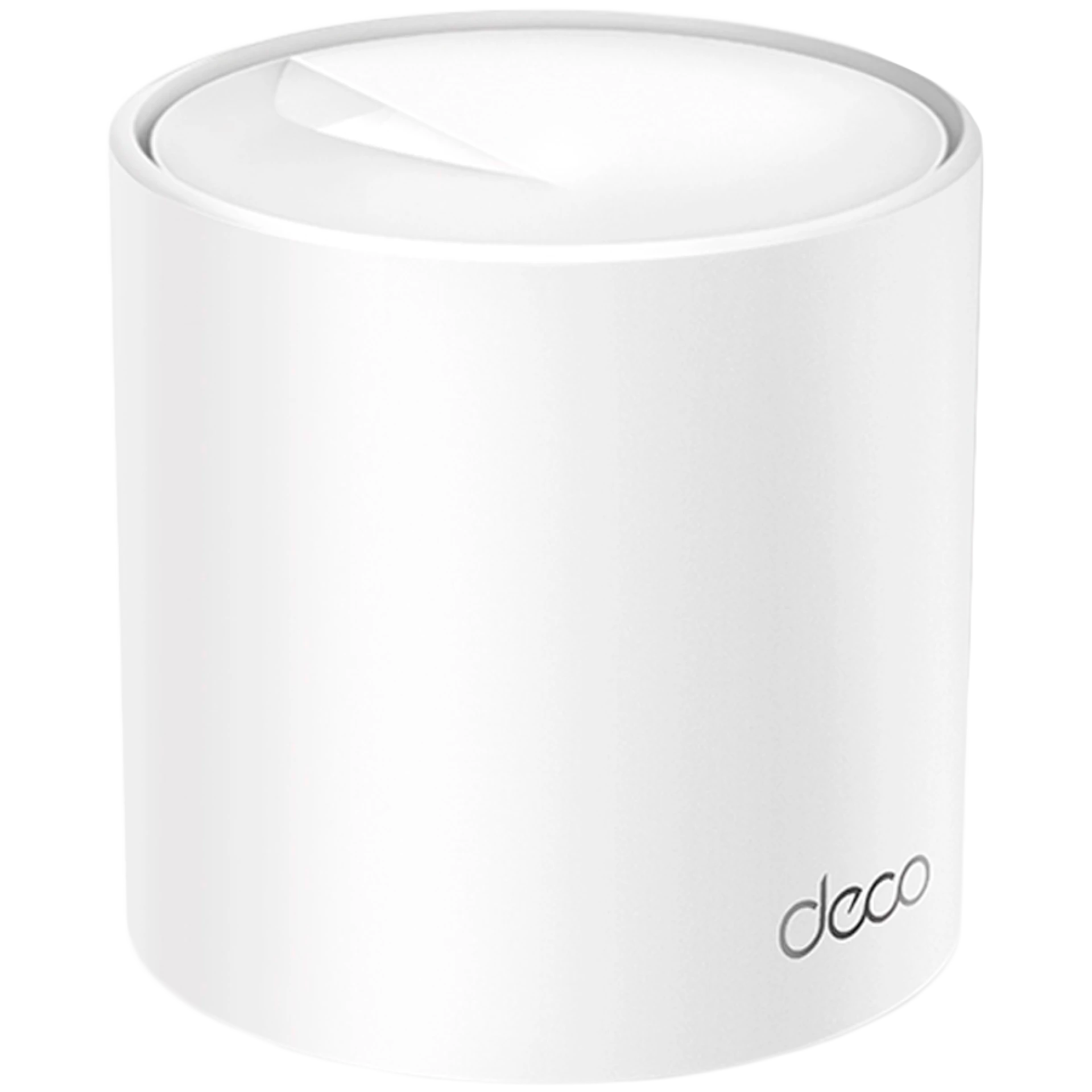 TP-Link Deco X10 (1-pack) AX1500 Whole Home Mesh Wi-Fi 6 System, 300 Mbps at 2.4 GHz + 1201 Mbps at 5 GHz,Internal Antennas, 2× Gigabit Ports (WAN/LAN auto-sensing),Deco App, Router/AP Mode, IPv6, IPTV, Parental Controls, QoS, OFDMA, MU-MIMO, WPA3