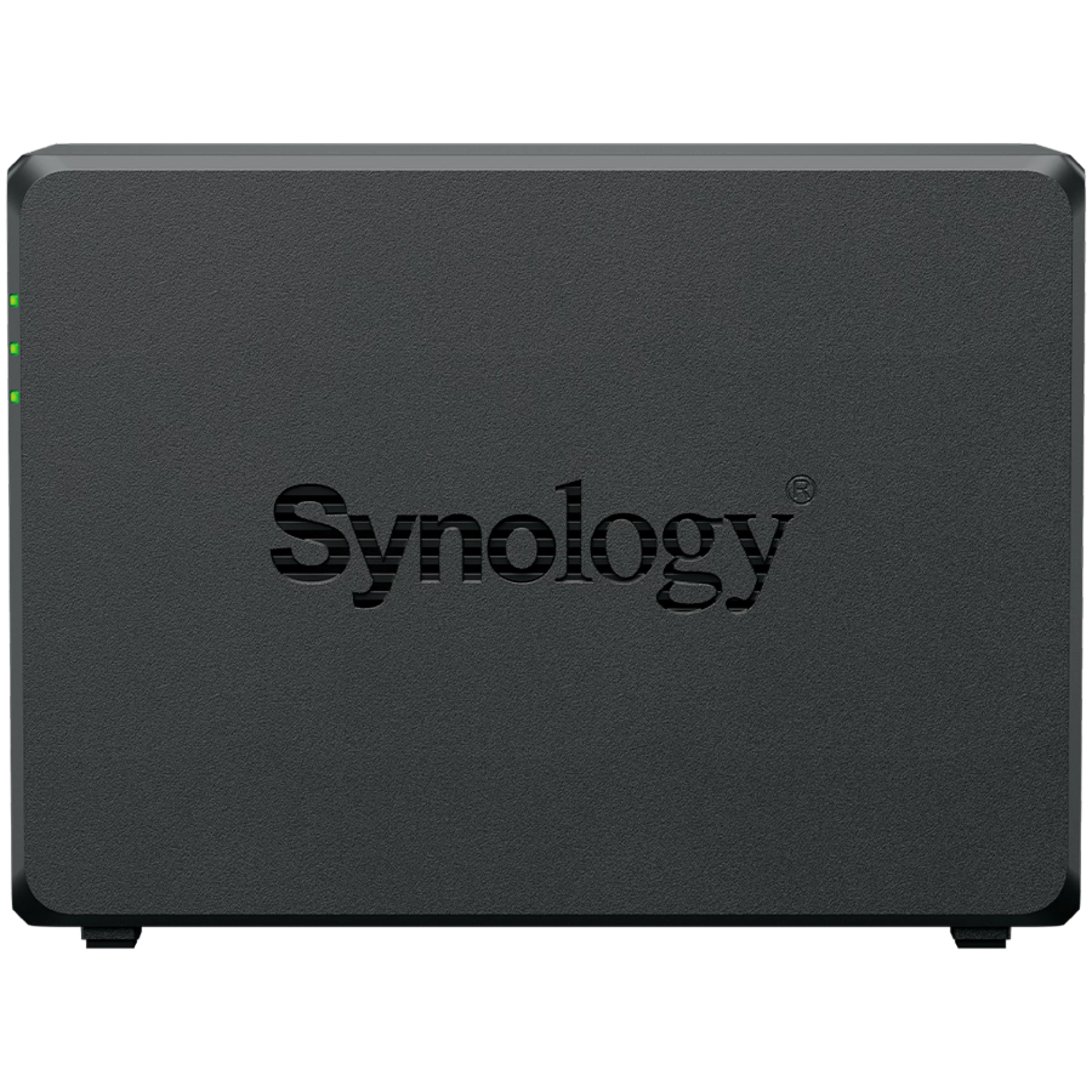 Synology DS725+, Tower, 2-Bays 3.5'' SATA HDD/SSD, 2 x M.2 2280 NVMe SSD, CPU AMD Ryzen R1600 dual-core (4-thread), max. boost up to 3.1 GHz, 4 GB DDR4 ECC SODIMM, 1 x 2.5 GbE, 1 x 1GbE, 1 x USB 3.2, 1 x eSATA USB-C, 1.51 kg, 3y