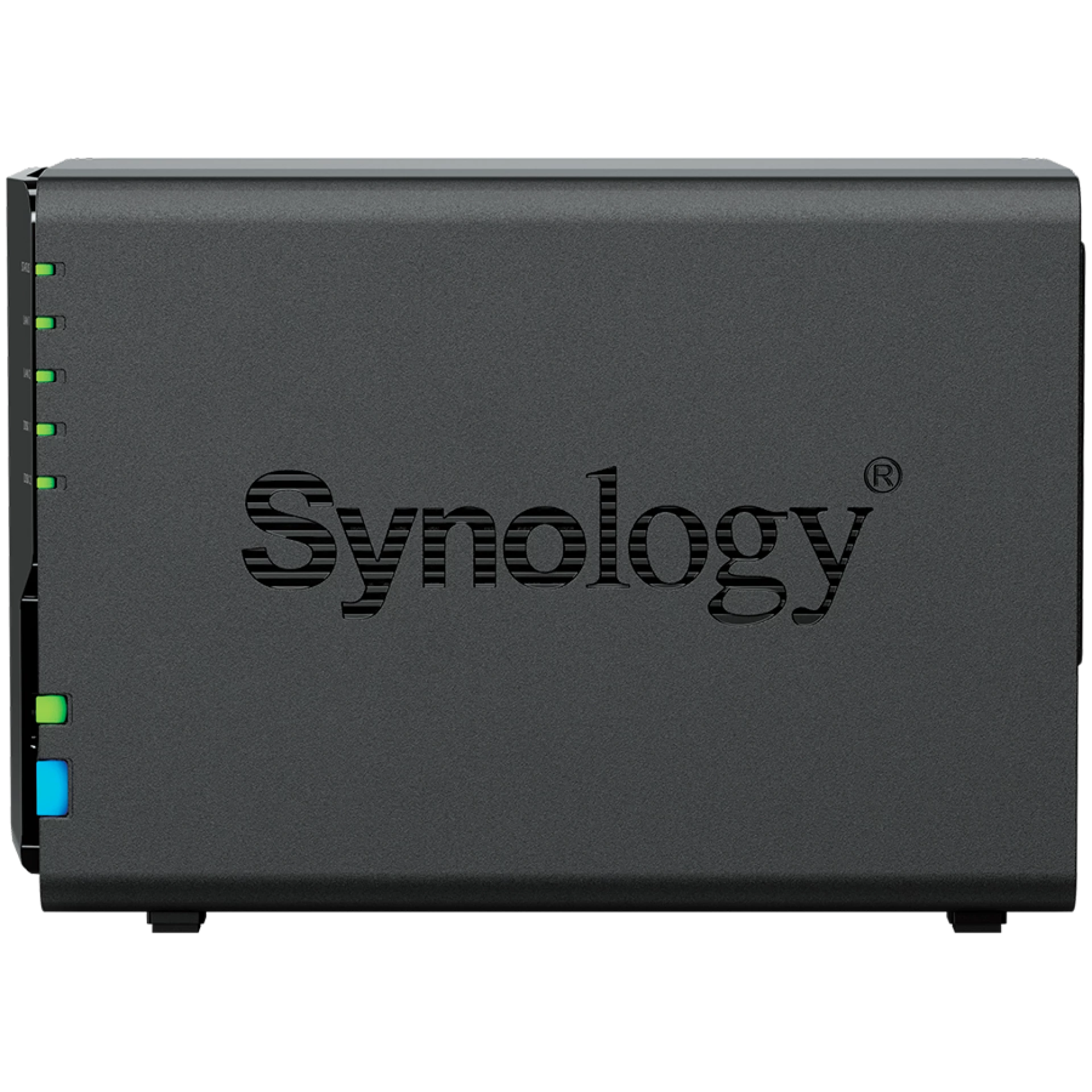 Synology DS225+, Tower, 2-bays 3.5'' SATA HDD/SSD, CPU Inte Celeron J4125 4-core (4-thread) 2.0 GHz, burst up to 2.7 GHz, 2 GB DDR4 non-ECC (expandable up to 6 GB), 1xRJ-45 1GbE LAN, 1xRJ-45 2.5 GbE LAN, 2xUSB 3.2 Gen 1, 1.3 kg, 3yr warranty