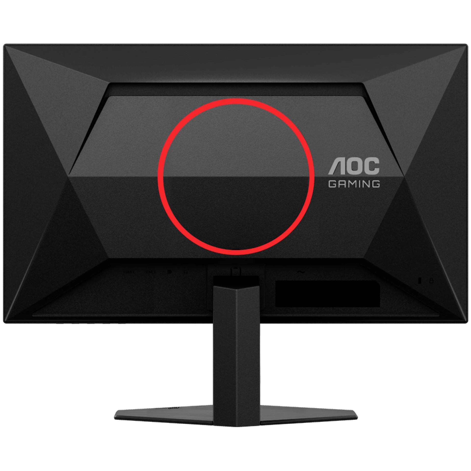 AOC Gaming Monitor 24G4HRE 24" 200Hz Fast IPS, 1920x1080 FHD, 0.5ms MPRT / 1ms GtG, 1000:1, 178/178, Adaptive Sync / G-Sync Compatible, HDR10, HDMI, DP, Audio Out, 3-sides frameless, Tilt/Swivel/VESA, Black-Red, 3y