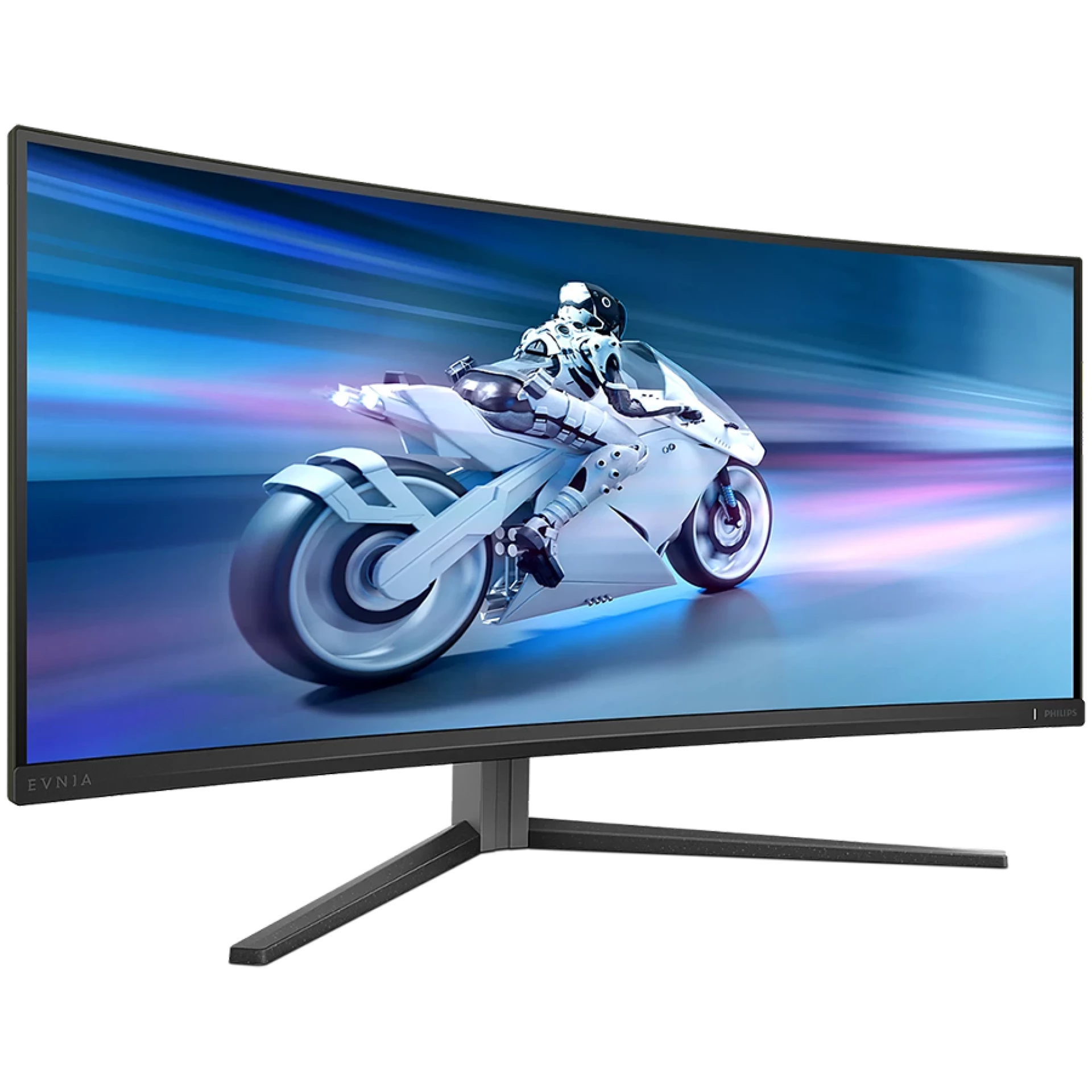 Philips Monitor Evnia 34M2C6500/00 34'' QD-OLED, 21:9, 3440x1440 (UltraWide QHD), 175Hz, 0.03ms, 250 cd/m² (SDR), 1000 cd/m² (HDR), 1,000,000:1, 2x HDMI 2.0, DisplayPort 1.4, 4x USB 3.2, Dark Slate Design, Adaptive-Sy