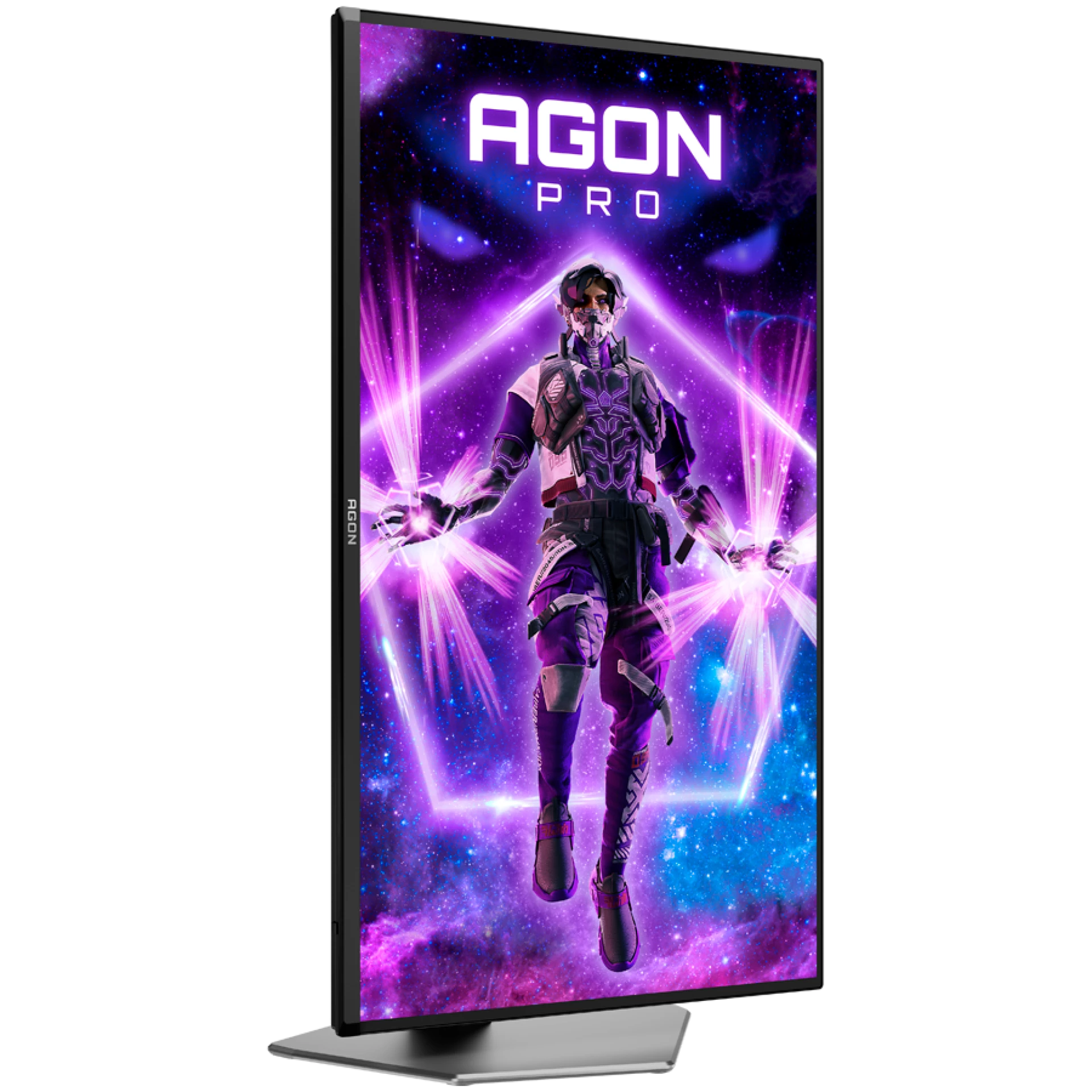 AOC Agon PRO AG326UD 31.5" QD-OLED Gaming Monitor, 4K UHD 3840x2160, 165Hz, 0.03ms, DisplayHDR 400, Adaptive Sync, G-Sync Compatible, 2x HDMI 2.1, 1x DP 1.4, USB hub, Full Ergo, Speakers