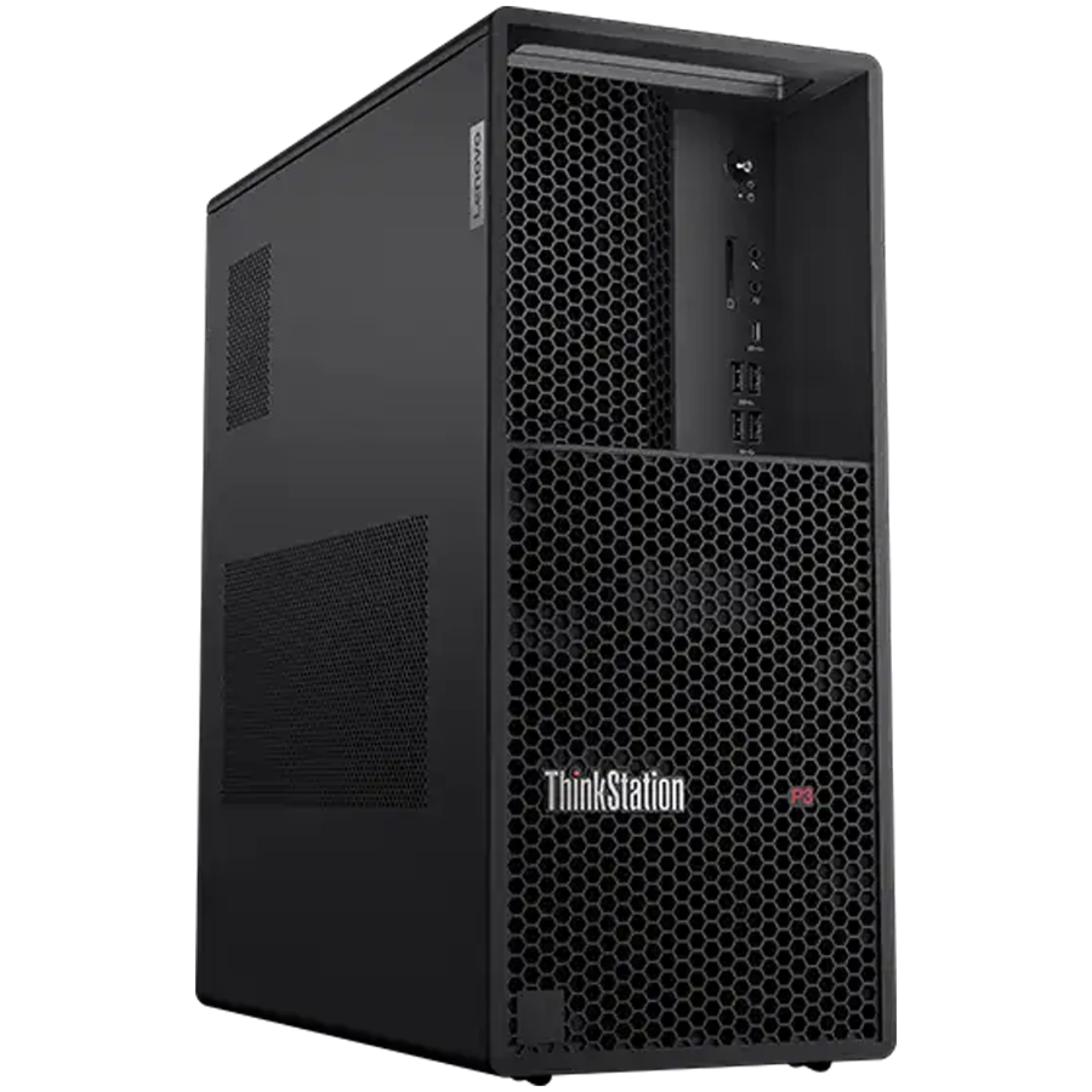 Lenovo ThinkStatio P3 Gen2, Intel Core Ultra 7 265 vPro, 16 GB DDR5-5600MT/s, 1 TB SSD M.2, NVIDIA RTX A1000 8GB GDDR6, Front: 4x USB 3.2, 1x USB C 3.2, 1x Mic, 1x Head/Mic, Back 2x USB 3.2, 2x USB 2.0, HDMI, DP, RJ45, Line Out, 750W, W11Pro, 3Yr