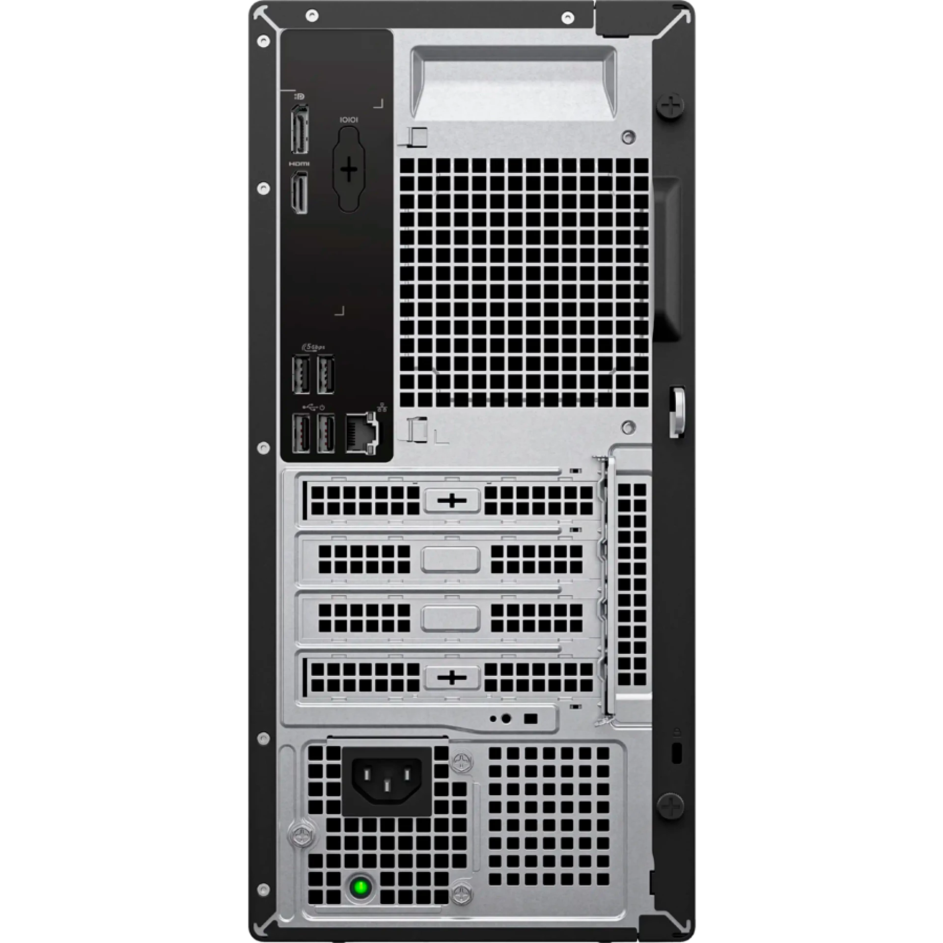 Dell Pro Tower Essential QVT1260, i5 14400, 1x 16GB RAM DDR5, 512GB SSD PCIe M.2, WiFi 6+BT 5.3, Front: 1x USB C 3.2, 1x USB 3.2, 2x USB 2.0, Back: 2x USB 3.2, 2x USB 2.0, HDMI, DP, RJ45, No KB/Mouse, 180W, Ubuntu, 3Yr