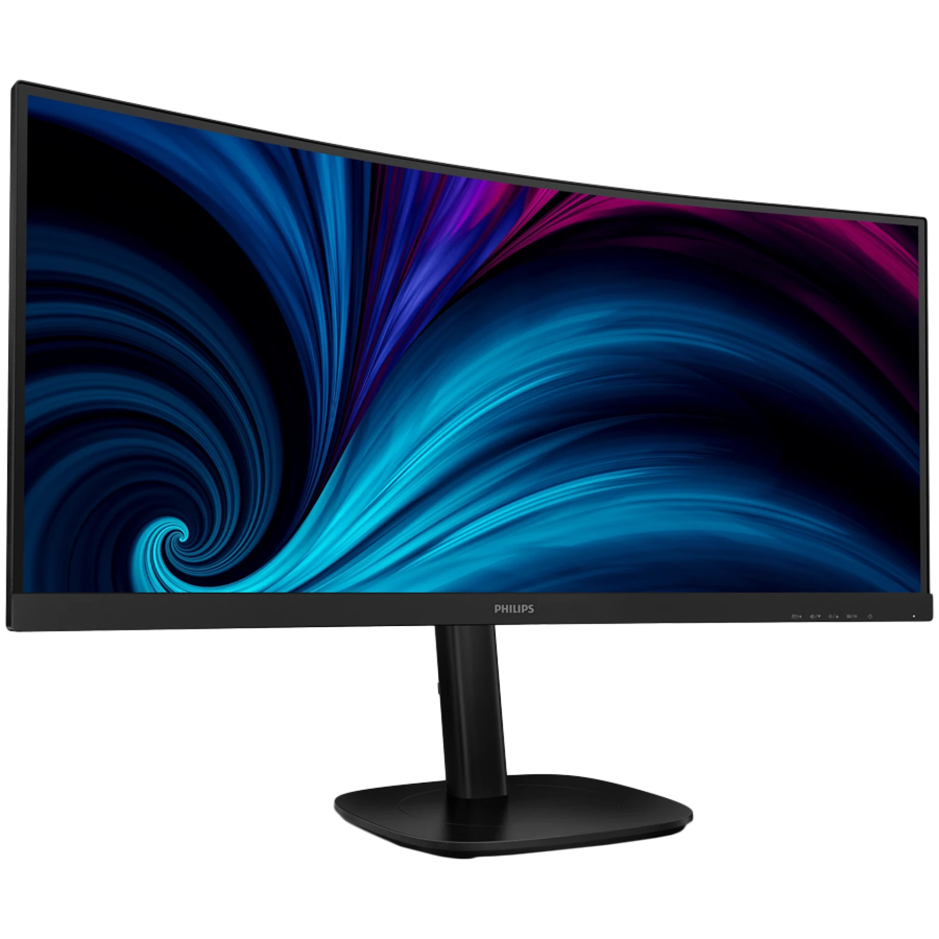 PHILIPS Monitor LED 34B2U3600C 34" 3440 x 1440 VA Curved Business monitor WQHD with USB-C 4ms Docking RJ45 USB-C 90W Speakers ERGo