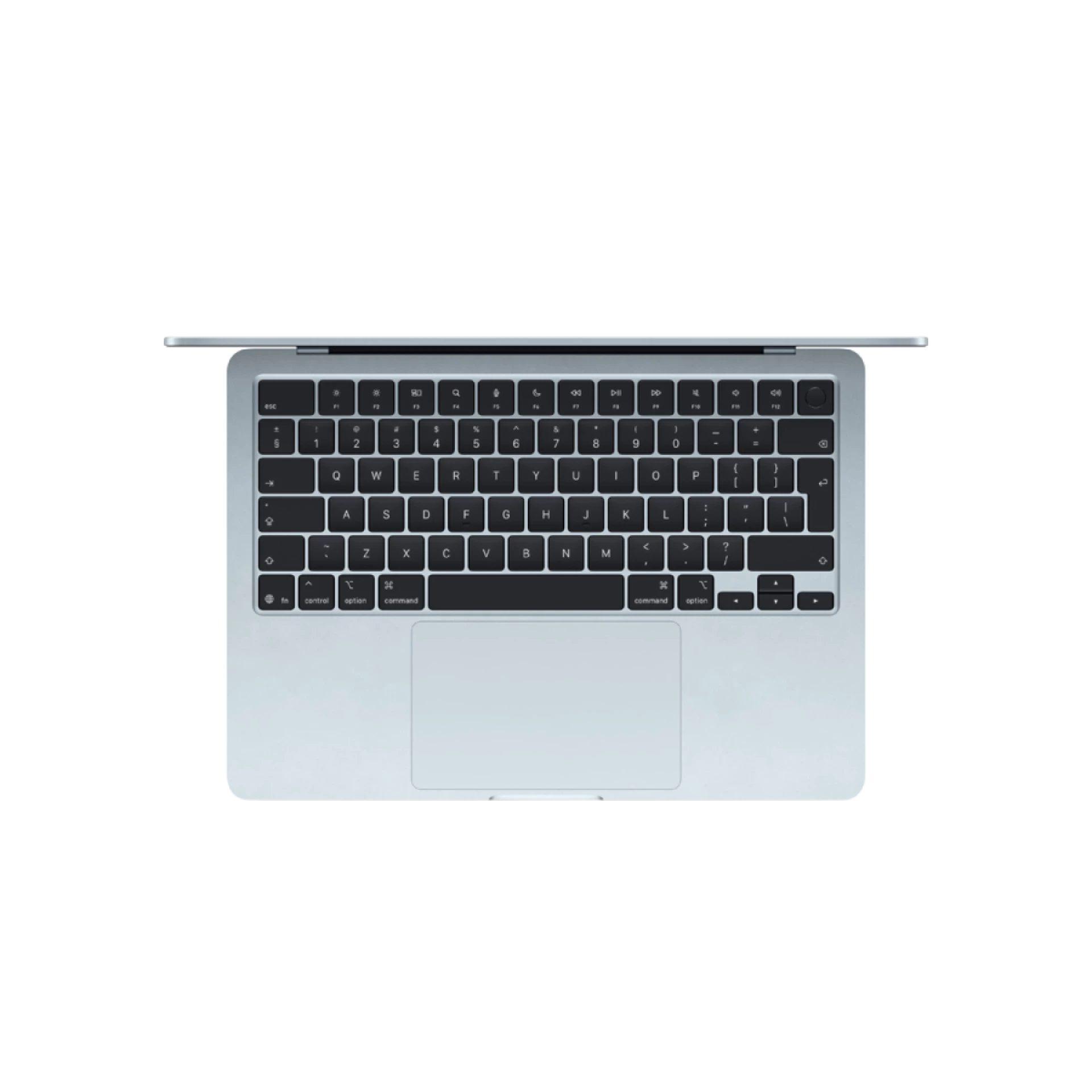 MacBook Air 13-inch,Sky Blue,Model A3449,M5 CHIP WITH 10C CPU, 8C GPU,16GB unified memory,30W USB-C Power Adapter,512GB SSD storage,Two Thunderbolt 4 Ports,Touch ID,Liquid Retina display,Force Touch Trackpad, KEYBOARD-INT
