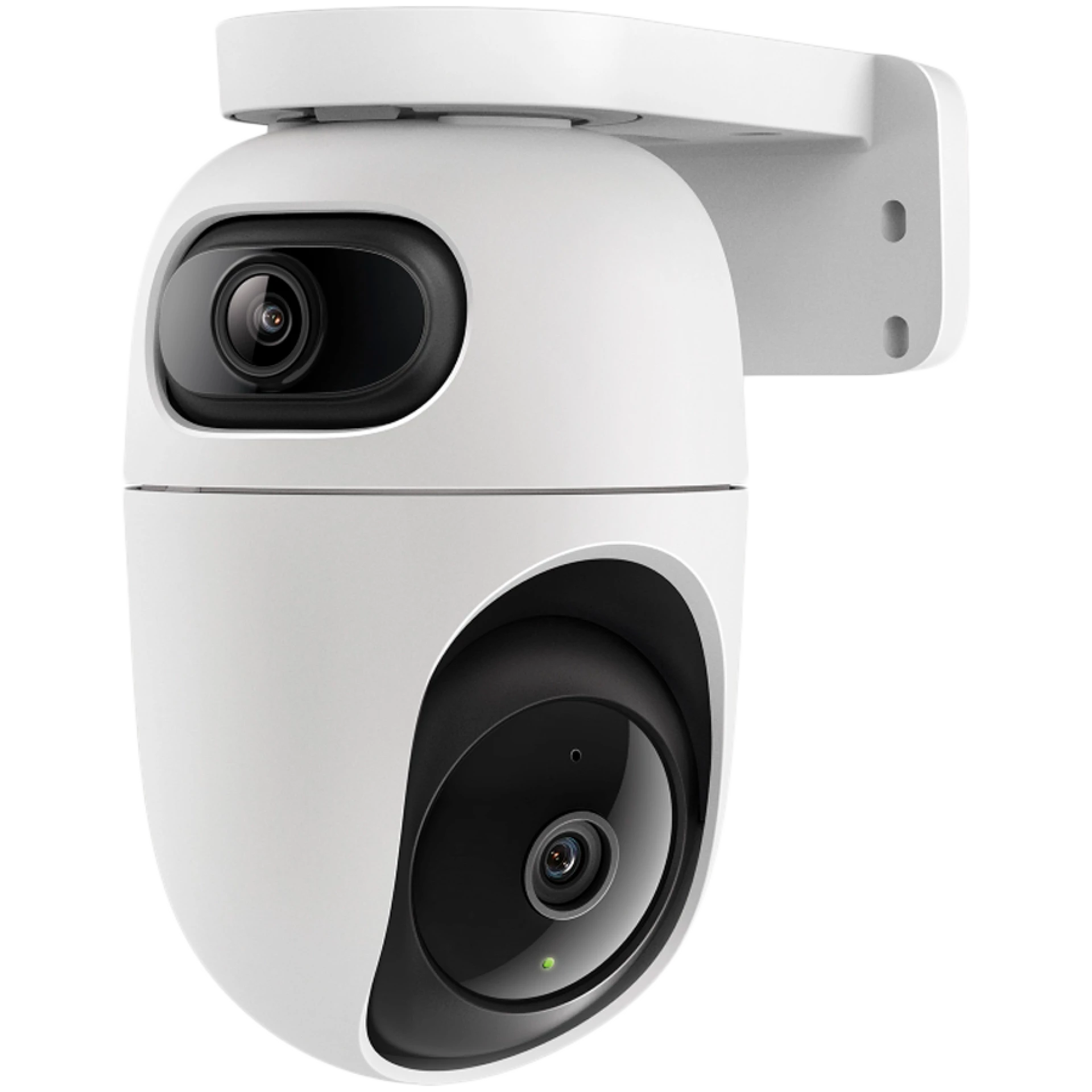 TP-Link Tapo C245D Dual Lens Pan/Tilt Security Camera, 2K (2304x1296) and 2K (2304x1296), 2.4 GHz, Dual Lens, Pan/Tilt, Smart AI Detection and Notifications, AI Smart Tracking, Sound and Light Alarm, Remote Control, Two-Way Audio