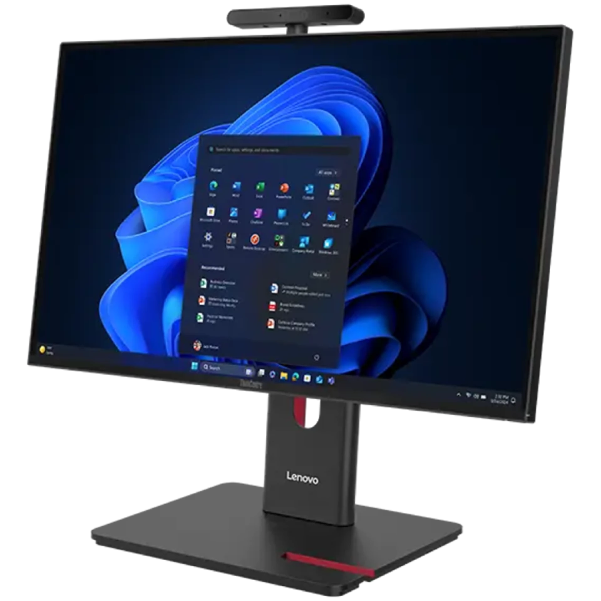 Lenovo ThinkCentre M90a Gen6, 23.8" FHD (1920 x 1080), IPS, Anti-Glare, Intel  Core Ultra 5 225, 32 GB DDR5-5600MT/s, 512 GB SSD M.2, 5MP RGB Cam, 2 x 3W, 5x USB 3.2, 1x USB C 3.2, 1x USB C THB4, HDMI, DP, RJ45, USB KB/Mouse, 180W, W11Pro, 3Yr