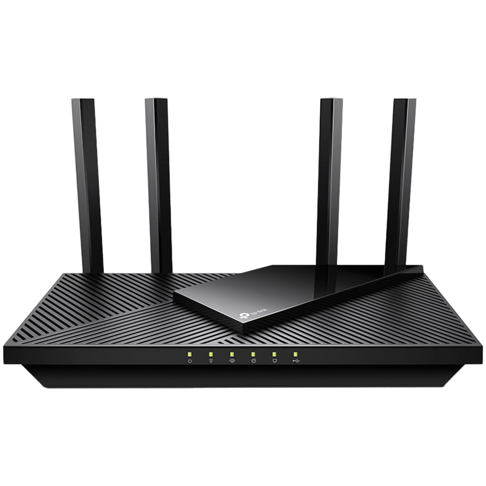 TP-Link Archer AX55 Pro AX3000 Dual-Band Wi-Fi 6 Router, 574 Mbps at 2.4 GHz + 2402 Mbps at 5 GHz, 4× Antennas, 1× 2.5 Gbps WAN/LAN Port + 1× Gigabit WAN/LAN Port+3x Gigabit LAN Ports,1xUSB 3.0 Port,1024-QAM,OFDMA,HE160,WPA3,AP Mode,VPN server
