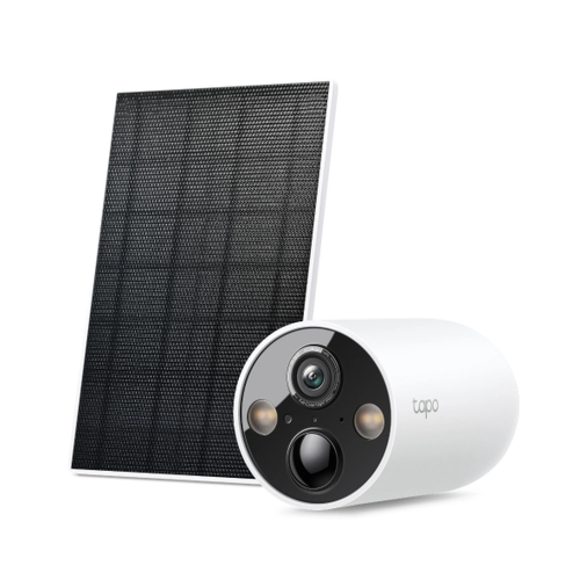 TP-Link Tapo C425 KIT, Solar Powered Security Camera Kit, 1 x Tapo C425, 1 x Tapo A201, 2K QHD ( 2650x1440), 2.4 GHz, 1000 mAh battery, Sloar panel (5.2V, 2.5W), Non Stop Power, Smart Detection