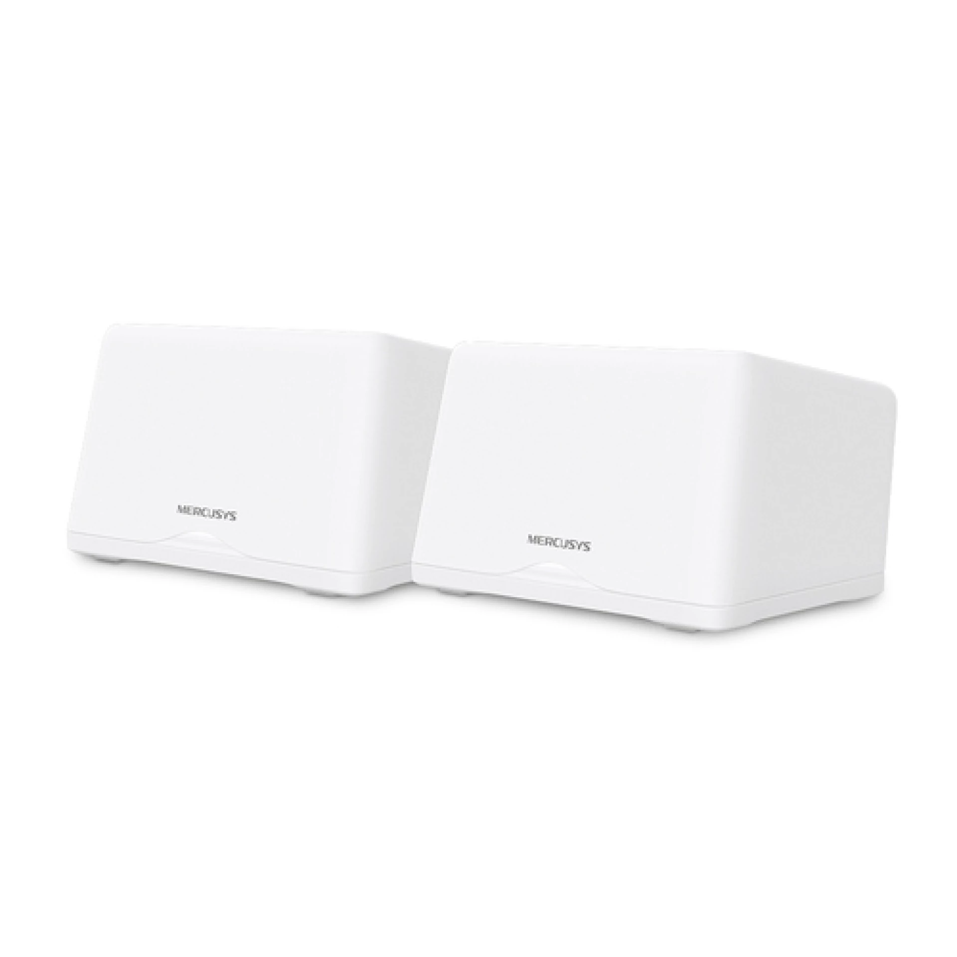 Mercusys Halo H47BE (2-Pack) BE9300 Whole Home Mesh Wi-Fi 7 System, 688 Mbps at 2.4 GHz + 2880 Mbps at 5 GHz + 5760 Mbps at 6 GHz, Internal Antennas, 3x 2.5 Gbps Port (WAN/LAN auto-sensing), MLO, 4096-QAM, OFDMA, EHT160 on 5GHz, EHT320 on 6GHz