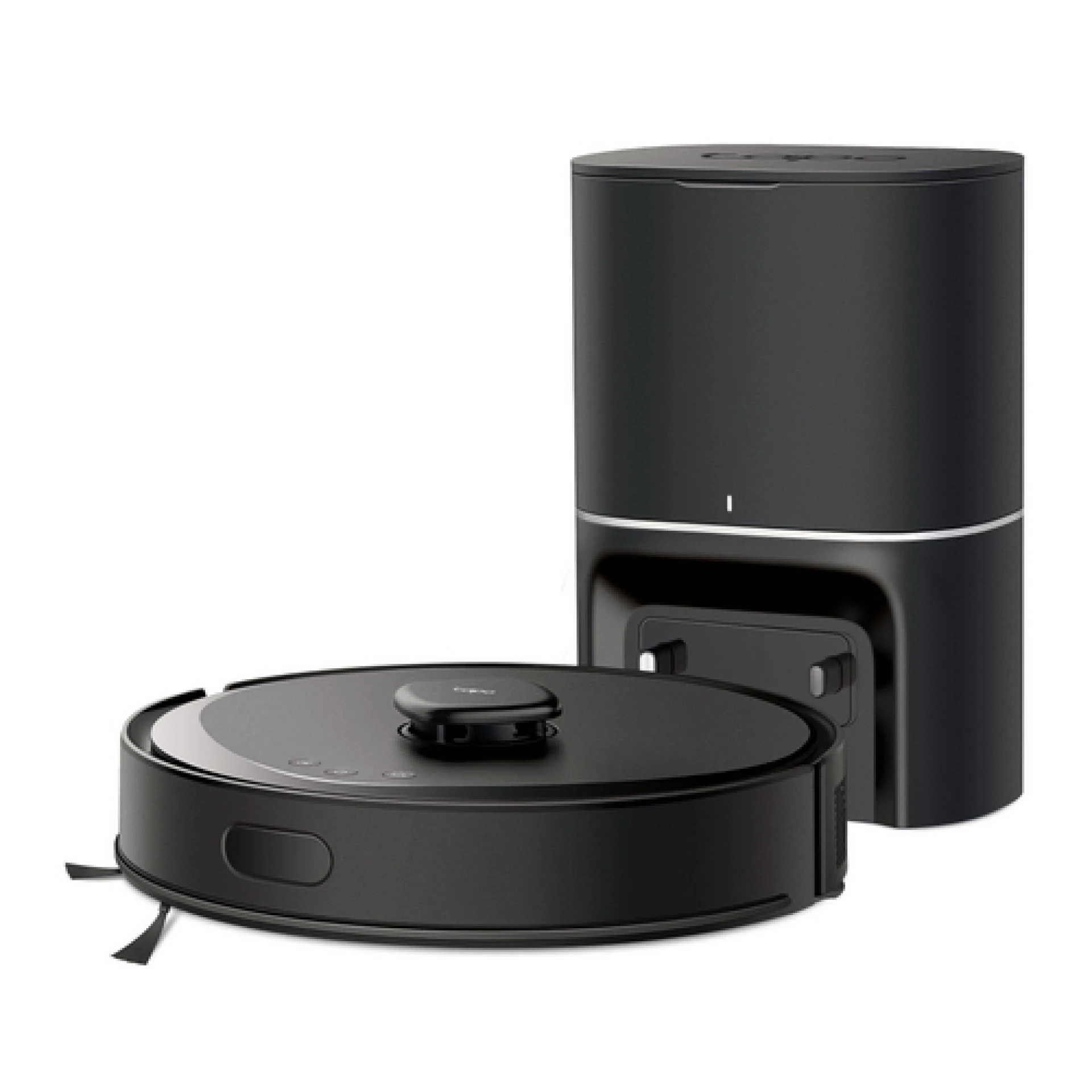 TP-Link Tapo RV30 Max Plus, Robot Vacuum Cleaner and Auto-Empty Dock, LiDAR + IMU Dual Navigation, Vacuum & Mop 2-in-1, 5300Pa, 3L Auto-Empty Dock, 2600mAh Battery, 250ml Dustbin, 300ml Water Tank, 5-Level Suction, 3-Level Water Flow