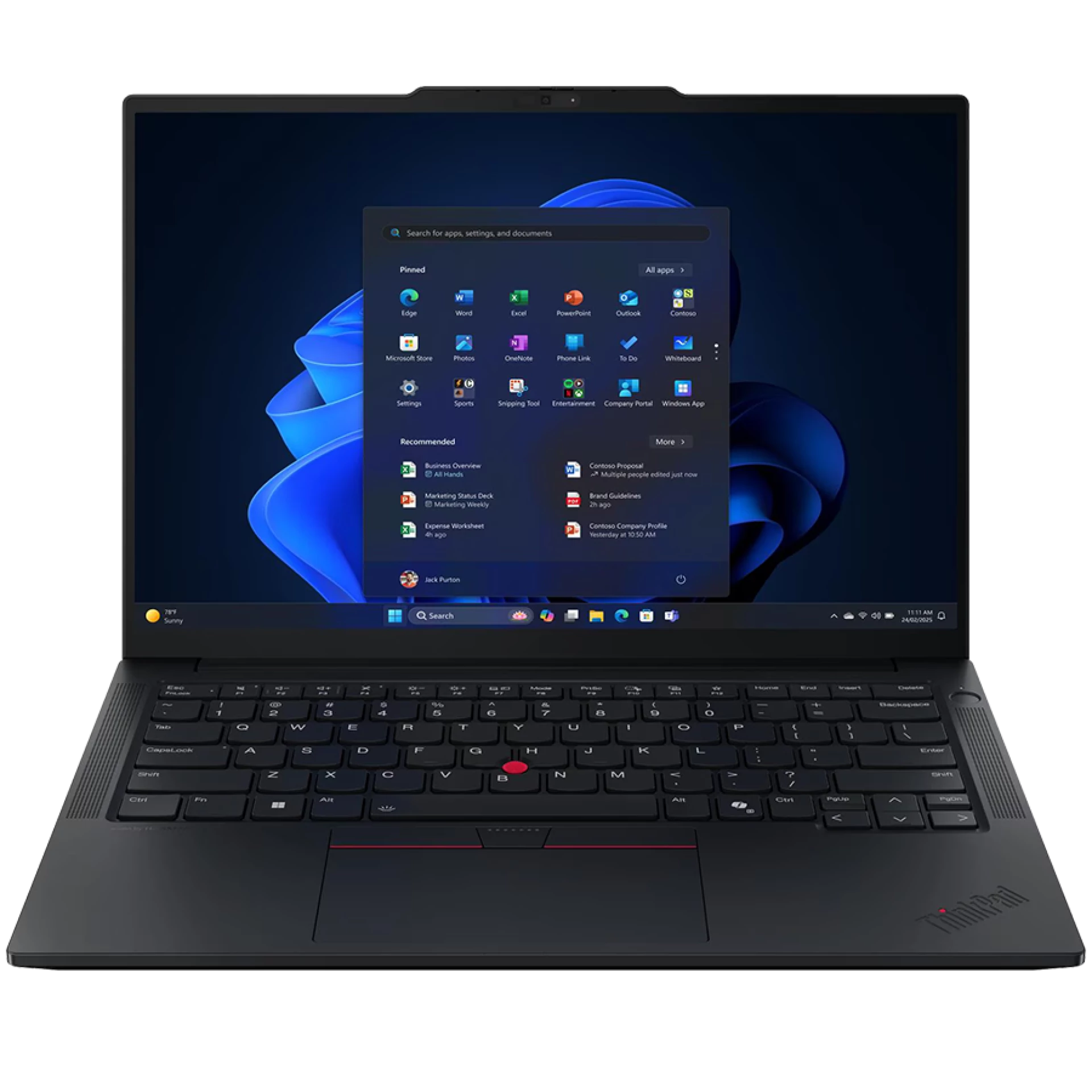 LENOVO ThinkPad E14 Gen 7, 14" FHD IPS, Intel Core 7 255H, 16GB DDR5, 1TB SSD, 2xUSB-A, USB-C, HDMI, RJ-45, WiFI 6E, BT5.3, FP, BH Kb, 64Wh, No OS, Black, 3Y