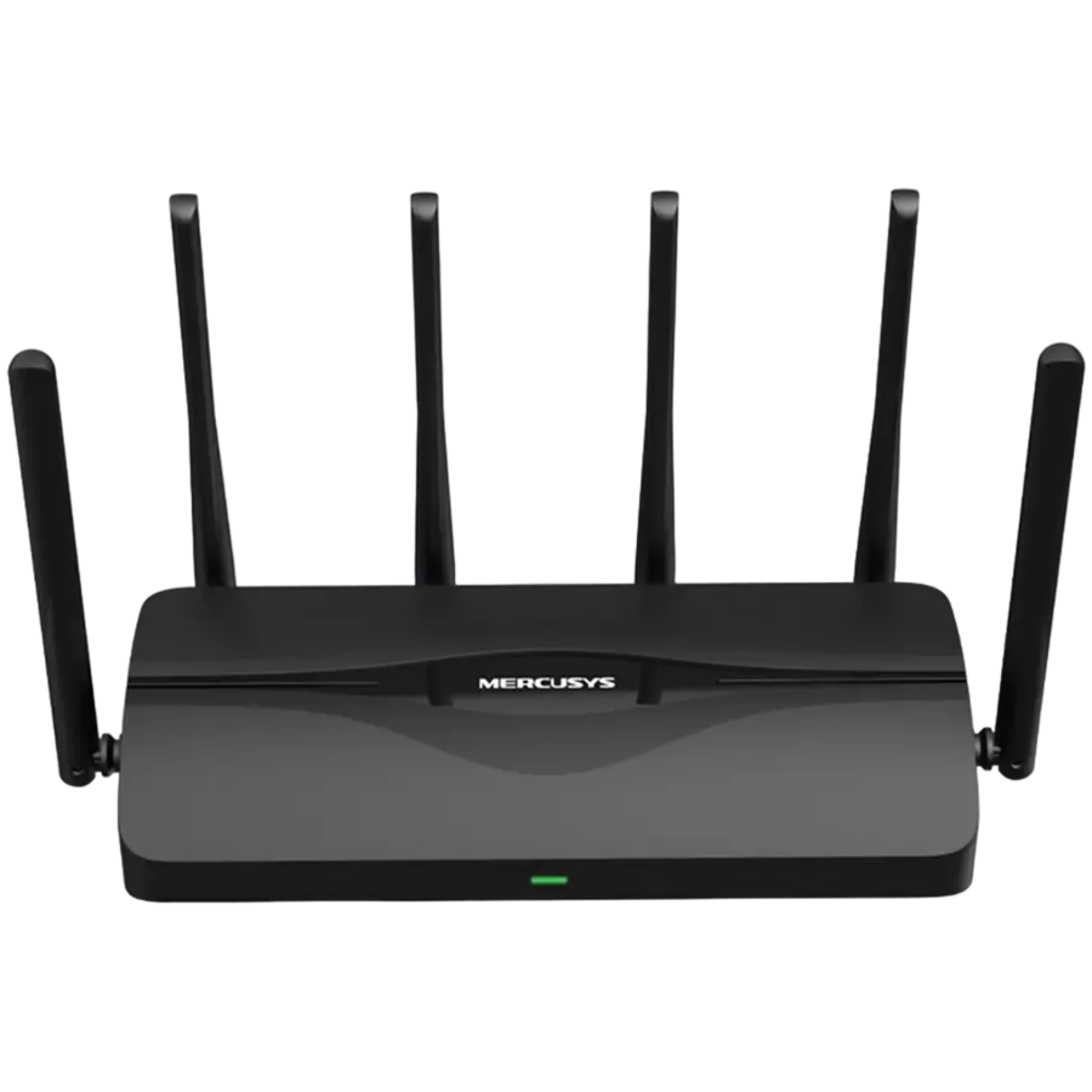 Mercusys MR47BE BE9300 Tri-Band Wi-Fi 7 Router, 574 Mbps at 2.4 GHz + 2880 Mbps at 5 GHz + 5760 Mbps at 6 GHz, 6× External Antennas, 1× 2.5 Gbps WAN port + 3× 2.5 Gbps LAN ports, MLO, 4096-QAM, OFDMA, 300+ devices, Beamforming, WPA3, MU-MIMO
