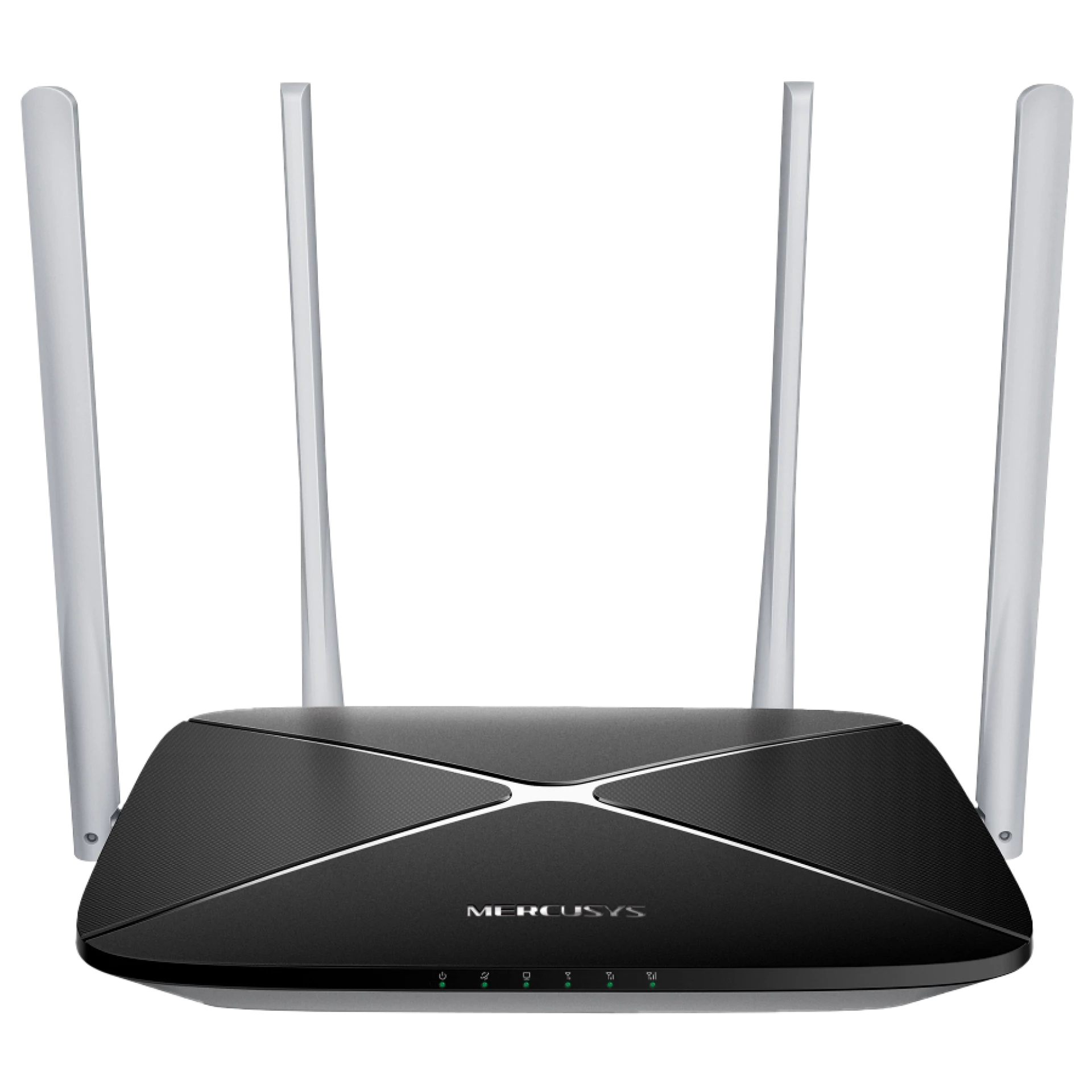 Mercusys MB135-4G AC1200 Wi-Fi 4G LTE Router, Build-In 150Mbps 4G LTE Modem, 300 Mbps at 2.4 GHz, 867 Mbps at 5 GHz, 4G Cat4 150/50 Mbps, Internal Antennas,  Extra 3G/4G Antenna Ports, 1x 10/100 Mbps LAN Port, 1x 10/100 Mbps WAN/LAN Port