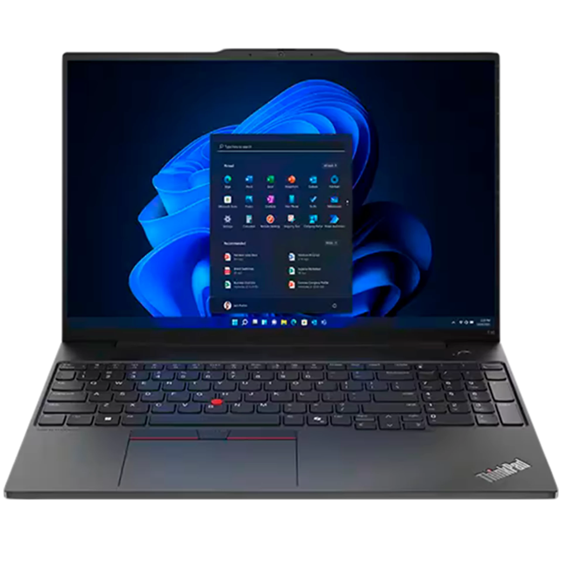 LENOVO ThinkPad E16 Gen 3, 16" FHD IPS, Intel Core 7 255H, 16GB DDR5, 1TB SSD, 2xUSB-A, 2xUSB-C, HDMI, RJ-45, WiFI 6E, BT5.3, FP, BH Kb, 64Wh, No OS, Black, 3Y