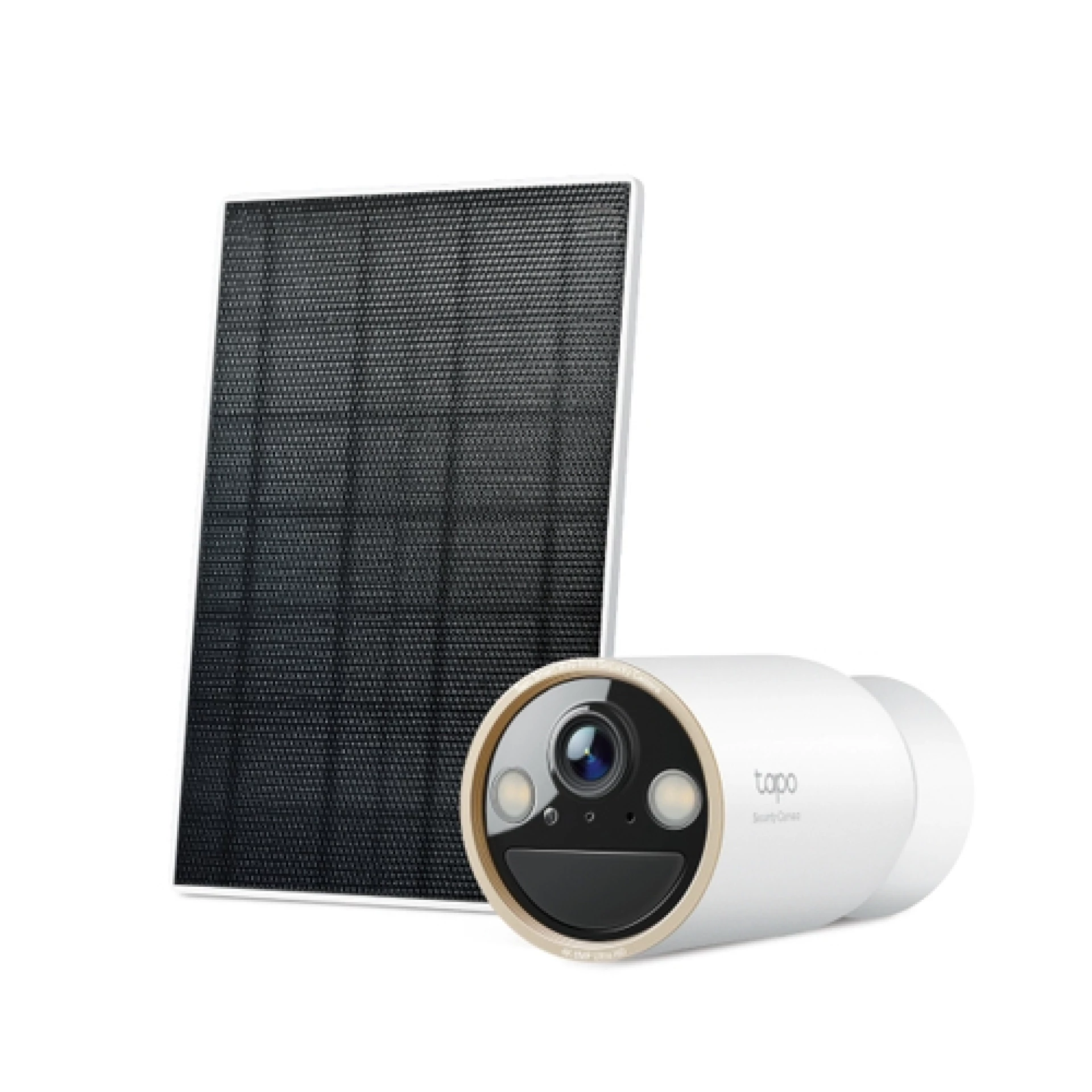 TP-Link Tapo C460 KIT Solar Powered Security Camera Kit, 1 x Tapo C425, 1 x Tapo A201, 2K QHD (2560x1440), 2.4 GHz, 10000mAh rechargeable lithium-ion battery, Solar panel (5.2V, 2.5W), Non-Stop Power, Flexible Solar Installation, Tapo app