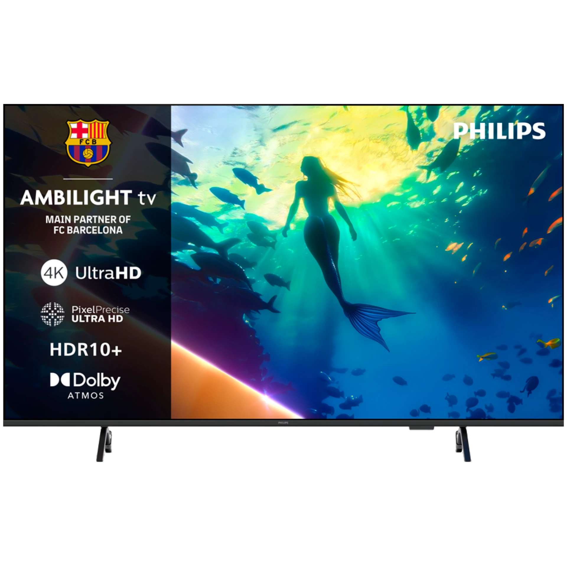 Philips 65PUS8010/12 4K Ultra HD TV LED, AMBILIGHT Smart TV, 164 cm (65"), Pixel Precise Ultra HD, Pametna platforma Titan OS, Dolby Atmos zvuk