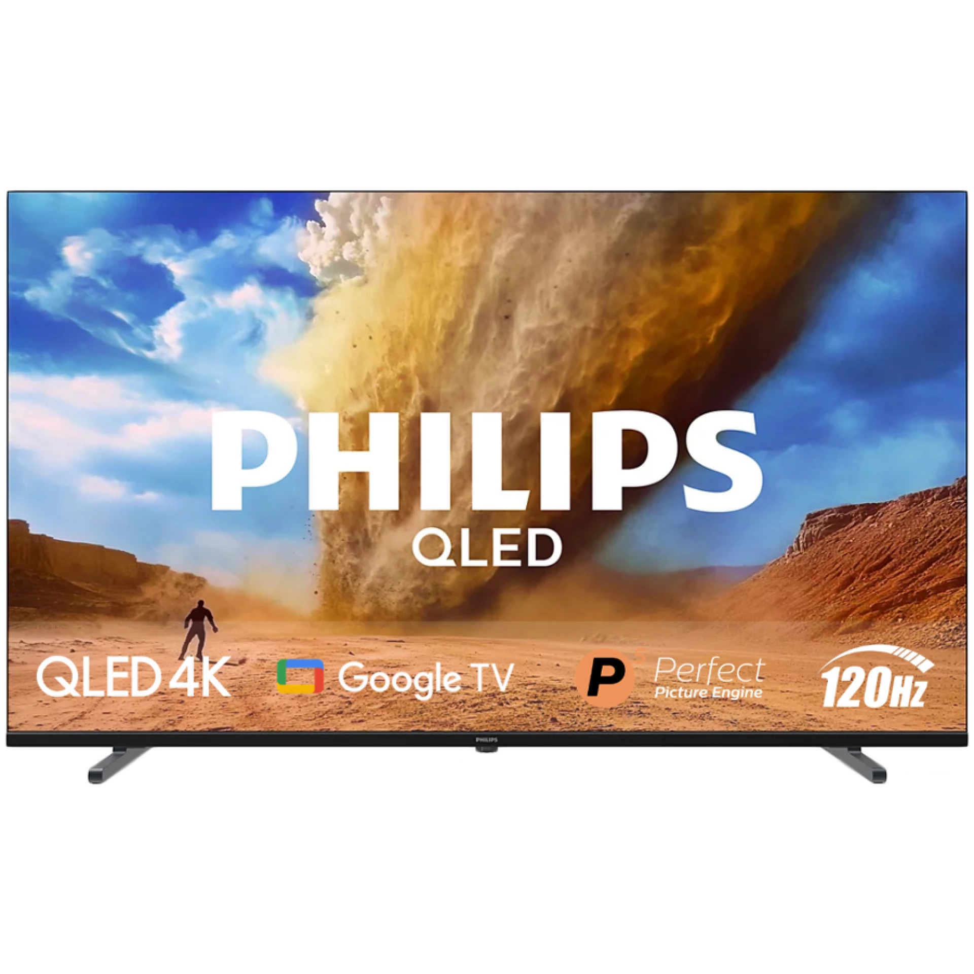 PHILIPS 65PUT8530/10 4K QLED 120 Hz Google TV 164 cm (65"), P5 Picture Engine procesor, Amazon Alexa and Google asistent, Wi-Fi Miracast, Dolby Vision i Dolby Atmos
