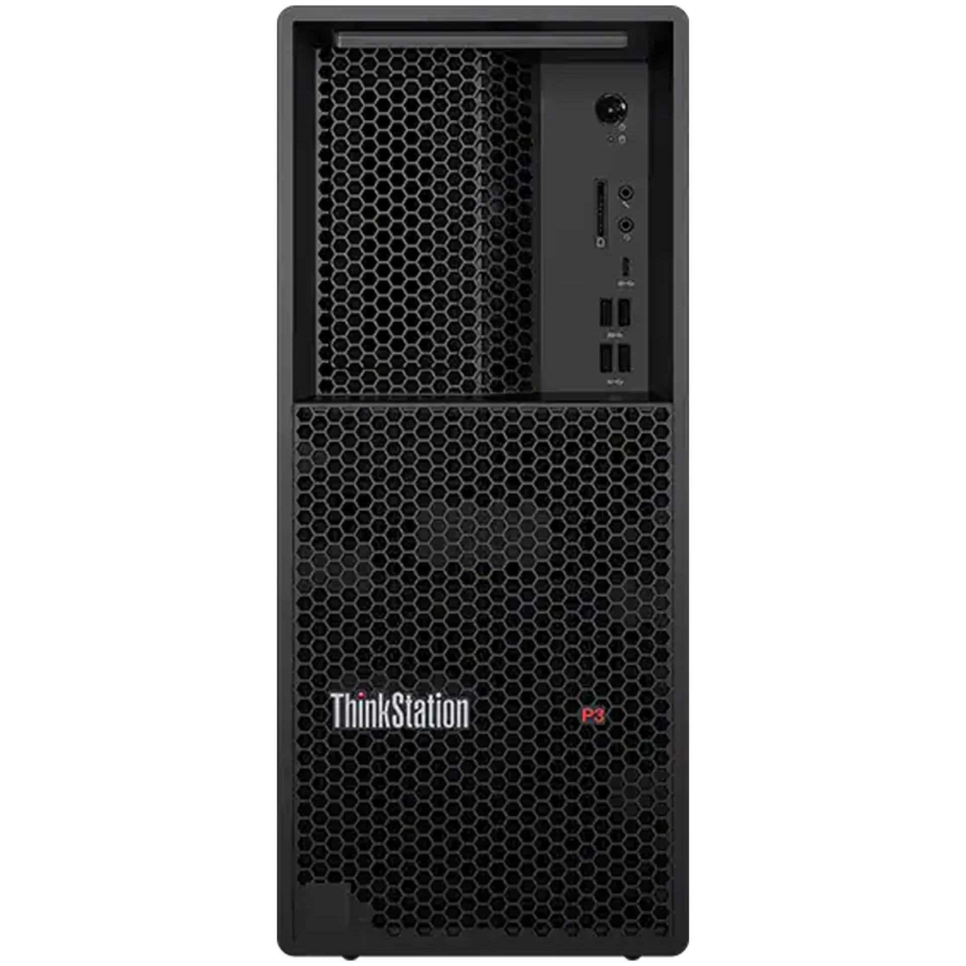 Lenovo ThinkStatio P3 Gen2, Intel Core Ultra 7 265 vPro, 16 GB DDR5-5600MT/s, 1 TB SSD M.2, NVIDIA RTX A1000 8GB GDDR6, Front: 4x USB 3.2, 1x USB C 3.2, 1x Mic, 1x Head/Mic, Back 2x USB 3.2, 2x USB 2.0, HDMI, DP, RJ45, Line Out, 750W, W11Pro, 3Yr