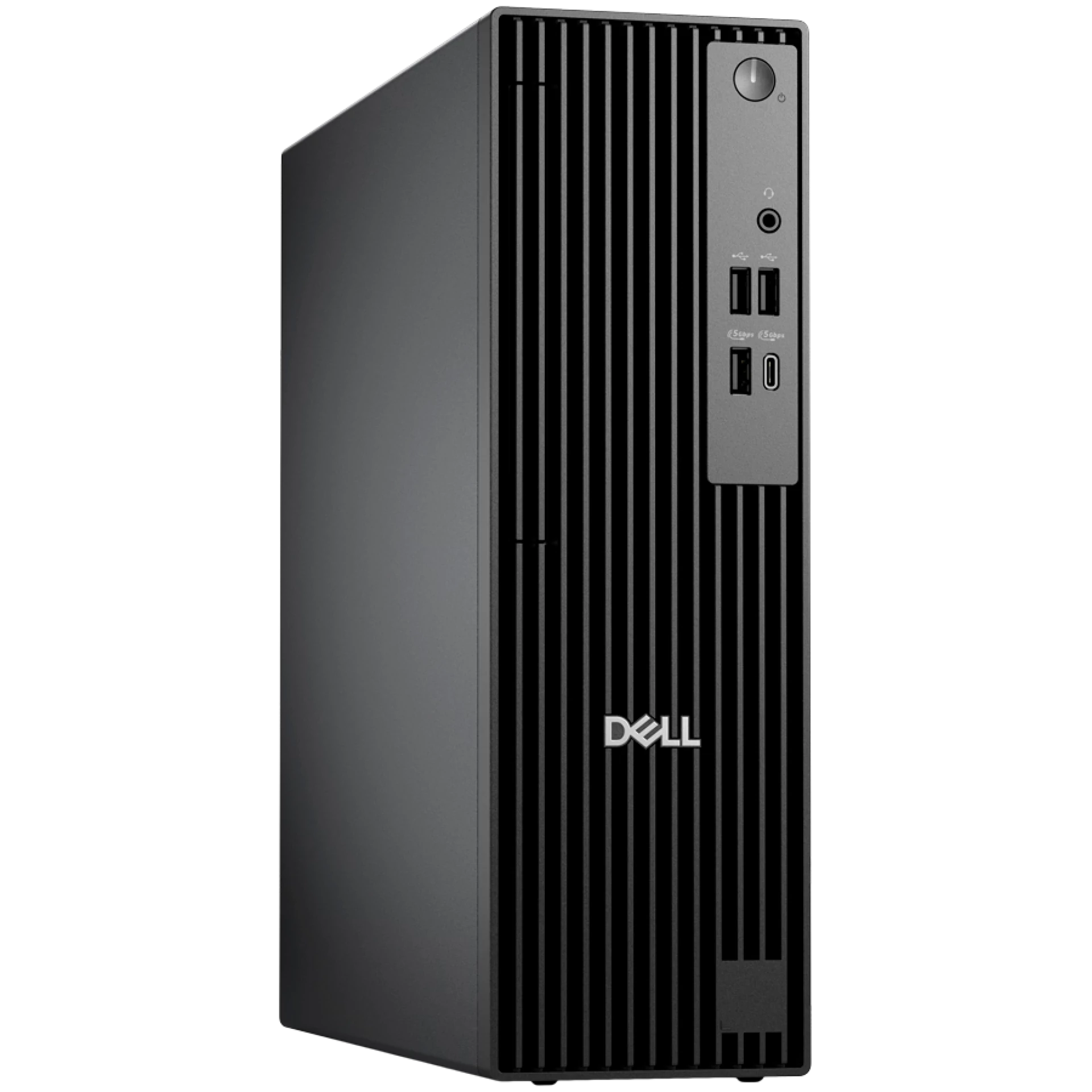 Dell Pro Slim QCS1250, 180W, Intel Core  i3-14100 (4 cores, up to 4.7GHz), 1x8GB 4800MT/s DDR5, 512GB SSD, Integrated Graphics, No Wi-Fi, No BT, Mouse/Kyb, Ubuntu, 3Y PS NBD