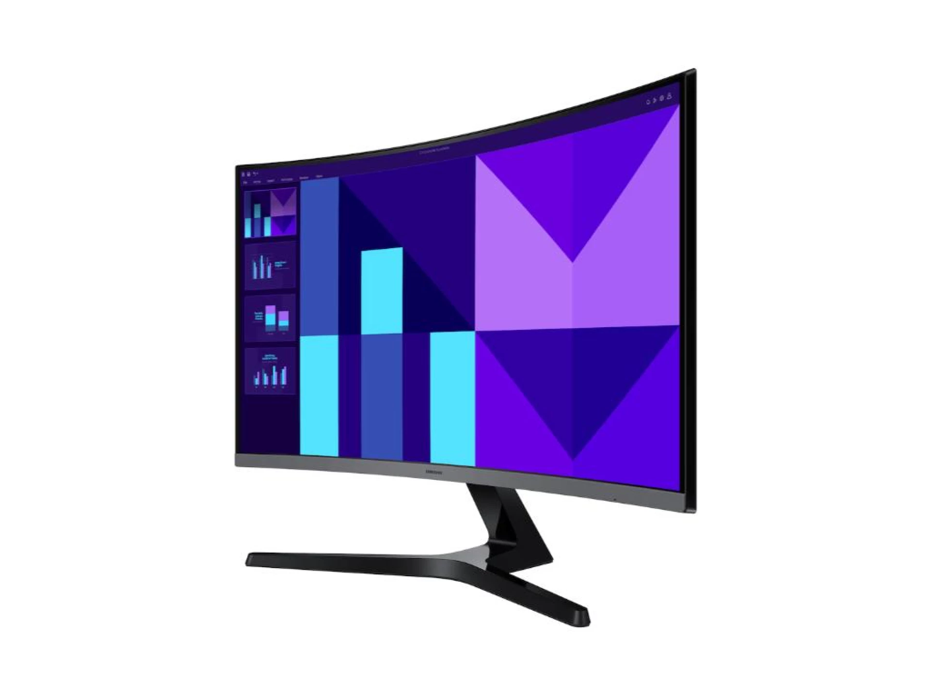 27" FHD Zakrivljeni monitor S31920x1080, 100Hz, 250cdVA, 4ms, 4000:1, 1800R, HDMI, VGA