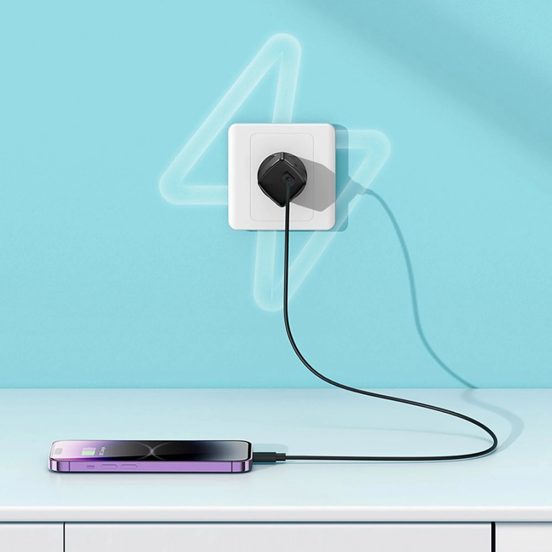 Adapter Baseus Cube Pro 30W USB-C crni