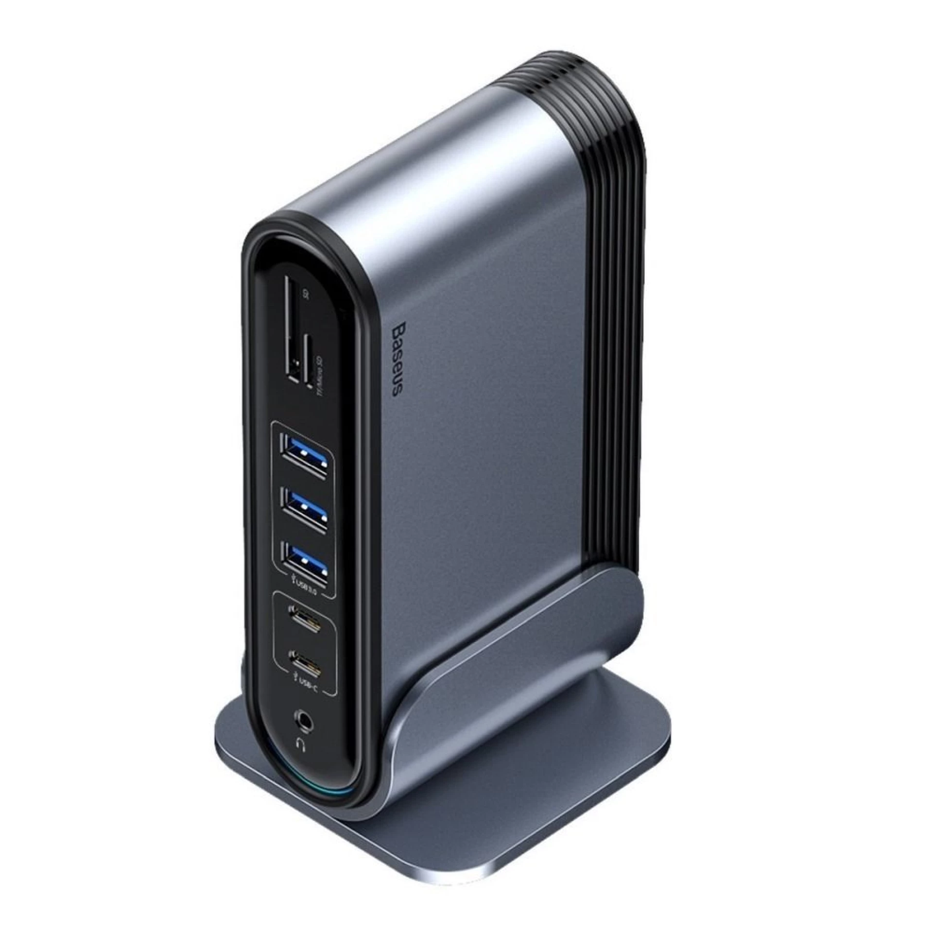 Adapter BASEUS HUB 16in1 Type C sivi