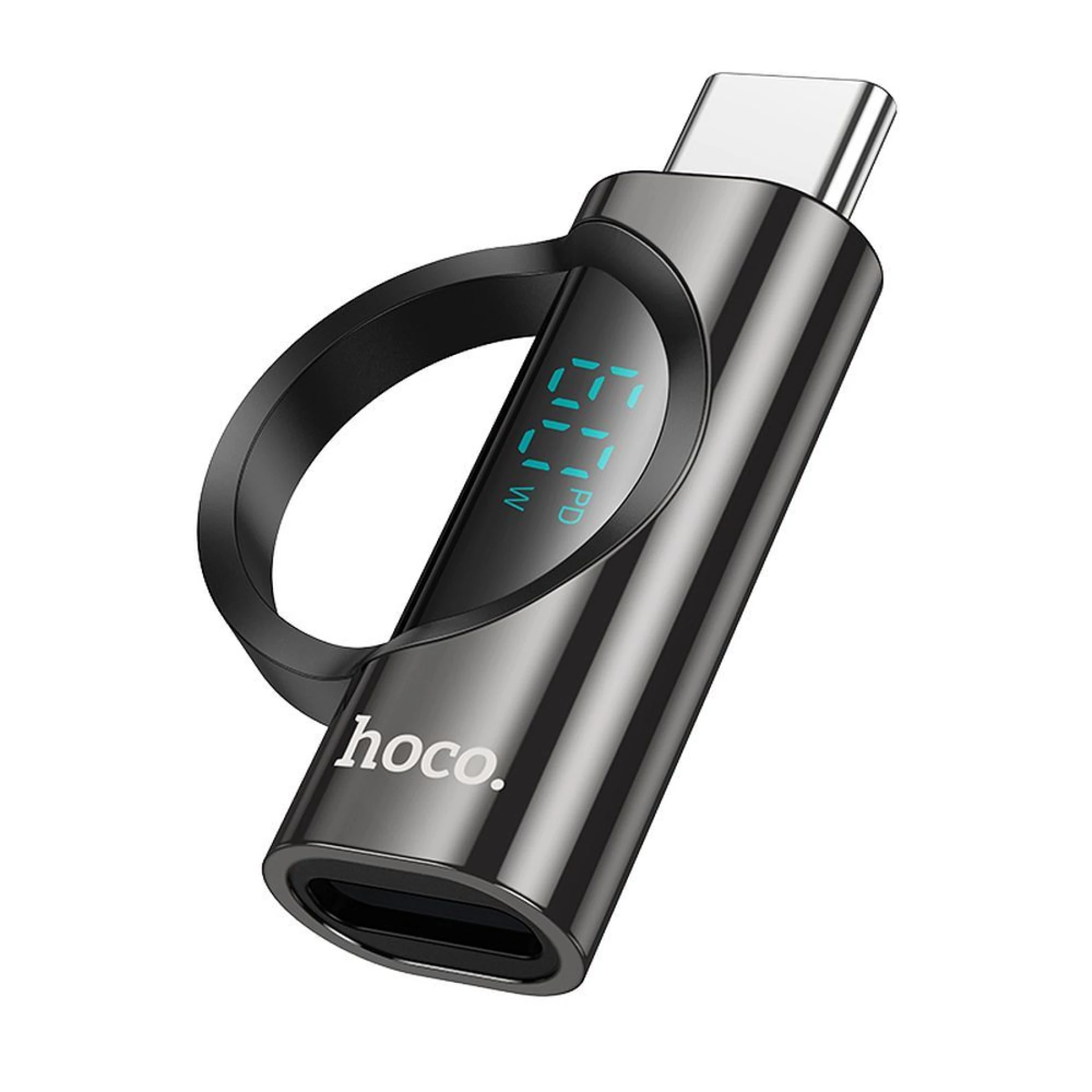 Adapter Hoco Type C to Lightning Adapter UA32A  with display 3A 60W