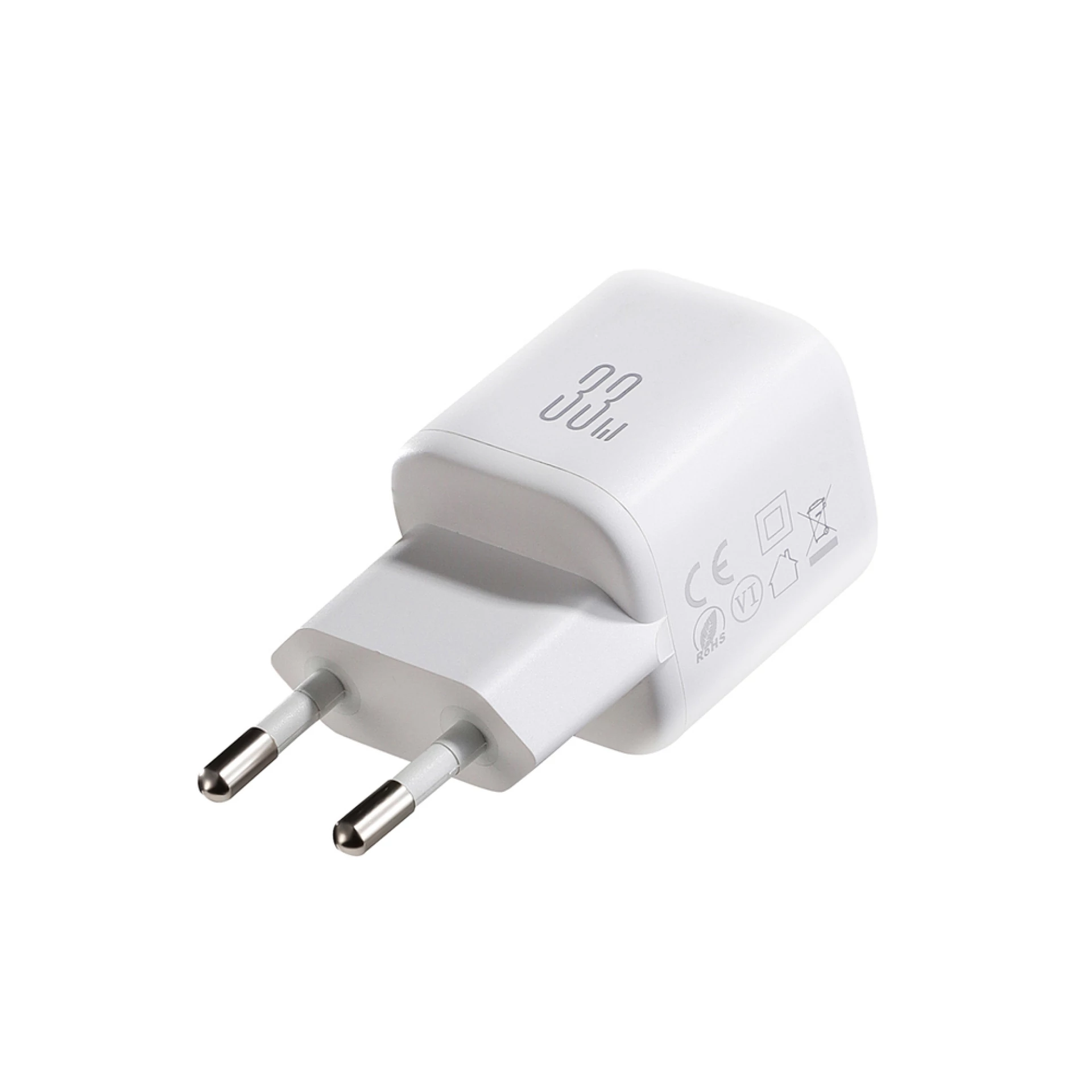 Adapter Joyroom JR-TG7 33W USB-A + USB-C Charger bijeli