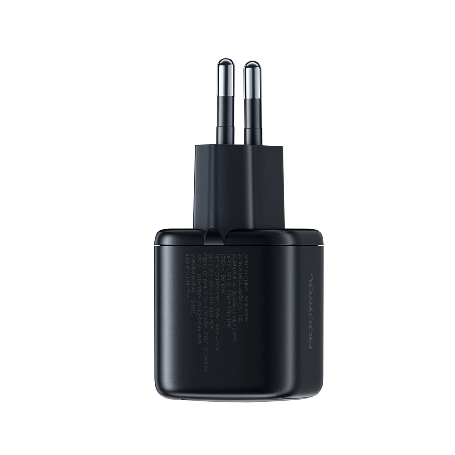 Adapter Joyroom JR-TG7 33W USB-A + USB-C Charger crni
