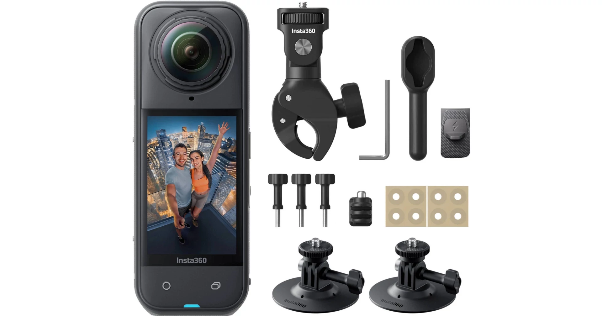Akcijska kamera Insta360 X5 Motorcycle Bundle