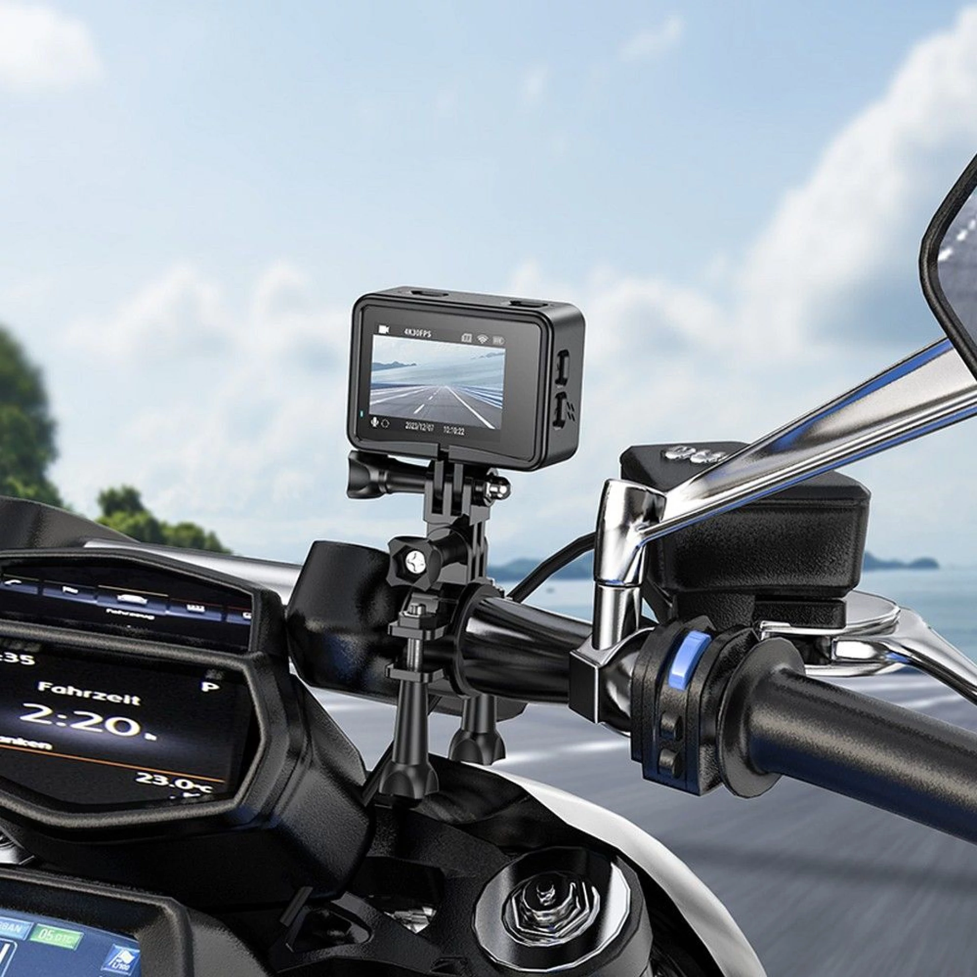 Akciona kamera HOCO sports camera 4K/30fps DV101 crna