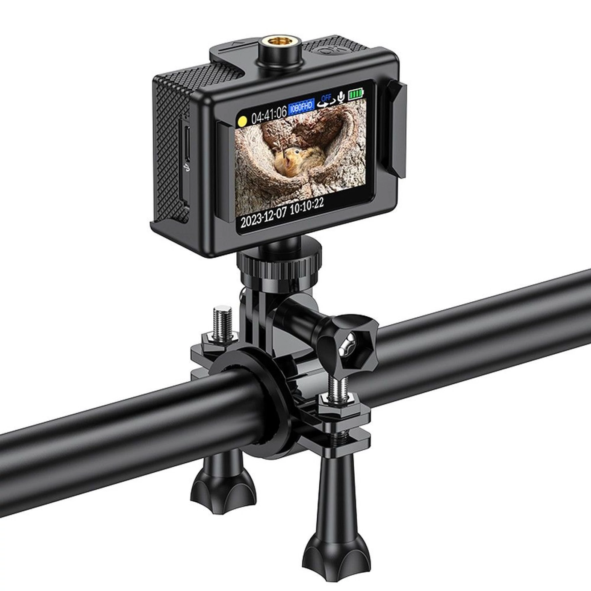 Akciona kamera HOCO sports camera display 2" 1080P/30fps DV100 crna