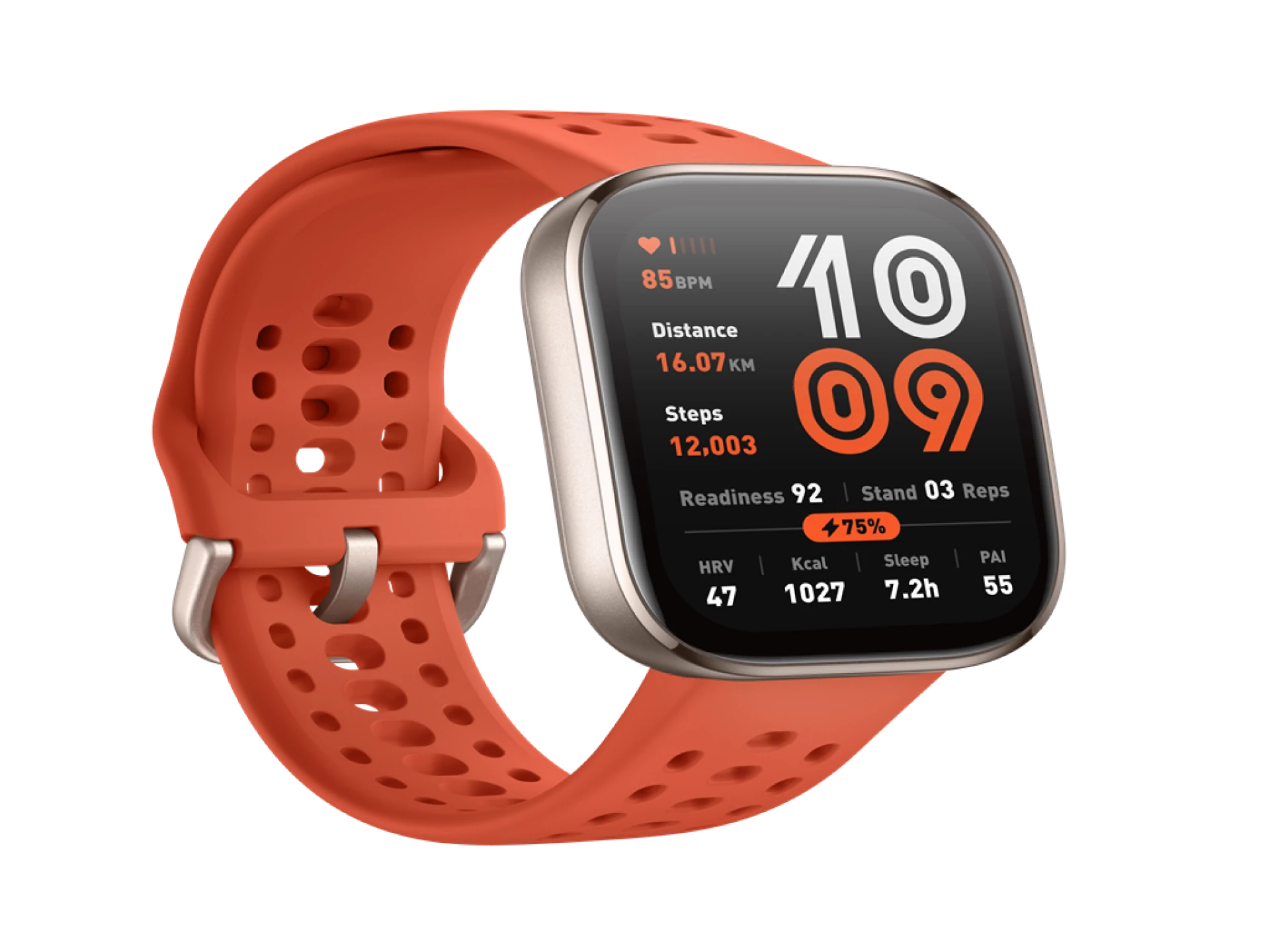 Amazfit Bip 6 RedVibrant 1.97" Display, 24/7health monitoring, 14 days baterry life