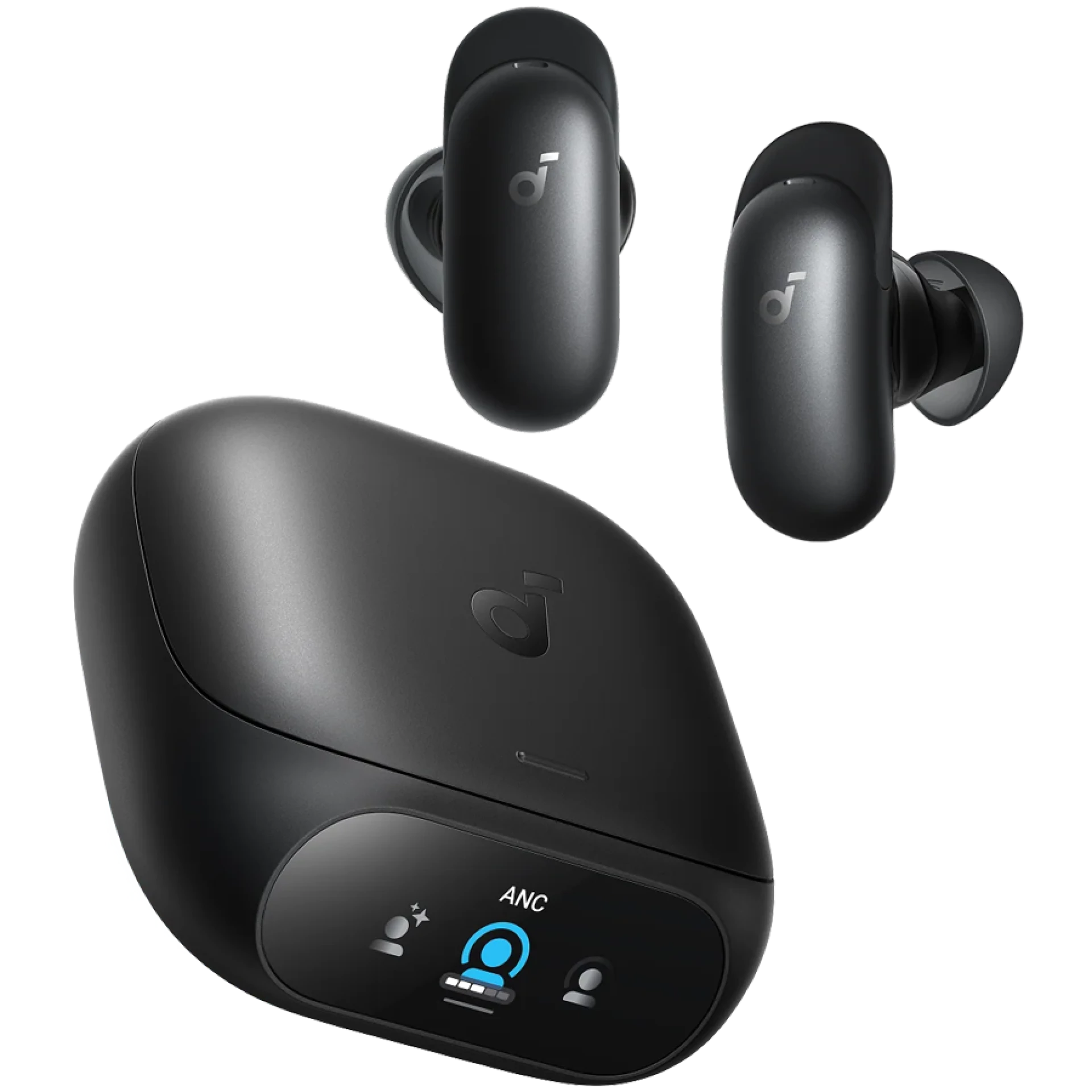 Anker, soundcore Liberty 5 Pro Black, 0.96 Display, ANC 4.0, Instant Pure Silence