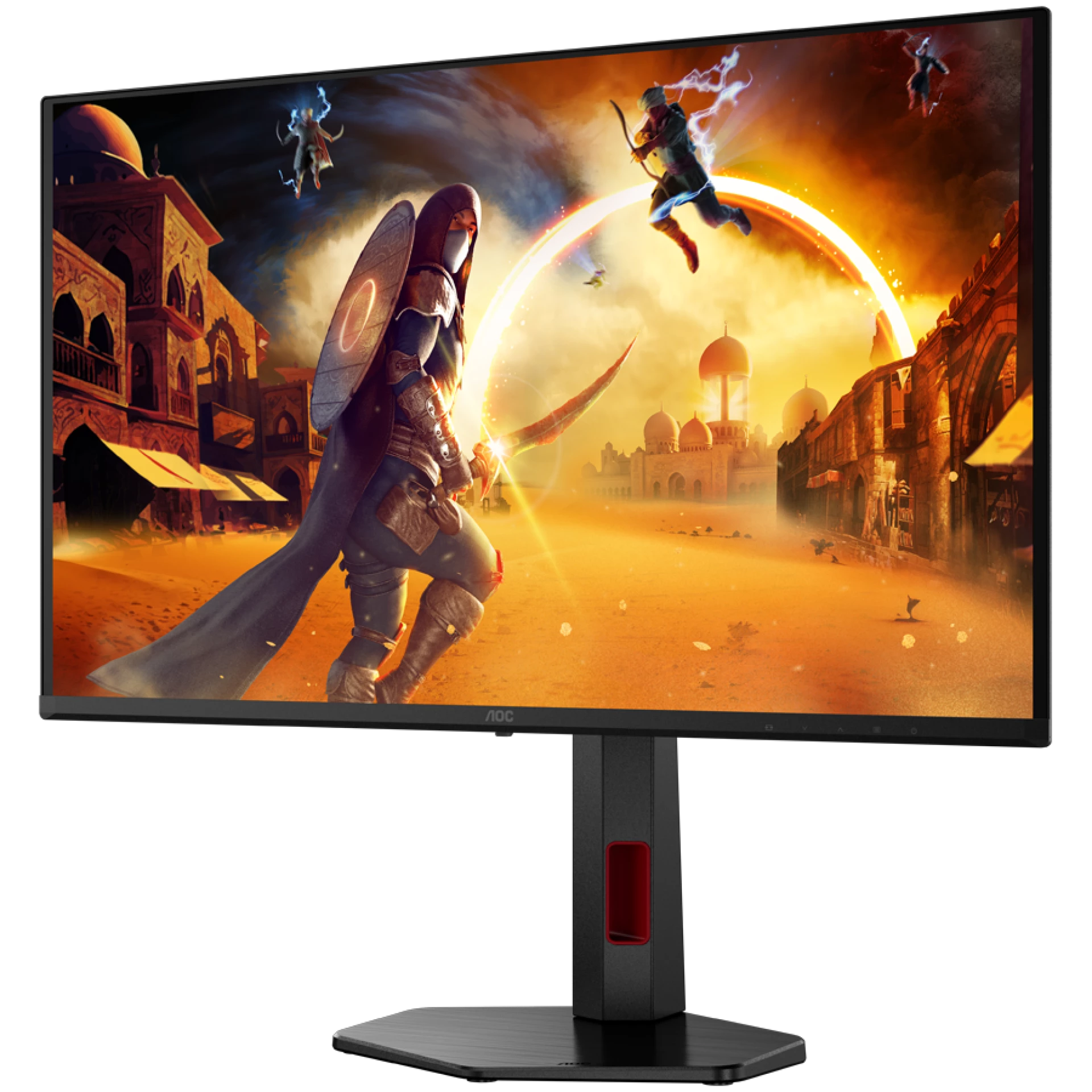AOC Monitor LED Q27G4ZDR Gaming 27" QD - OLED 2560x1440 2H 240Hz PiP+PbP Full ERGO USB Hub DP HDMI 3y