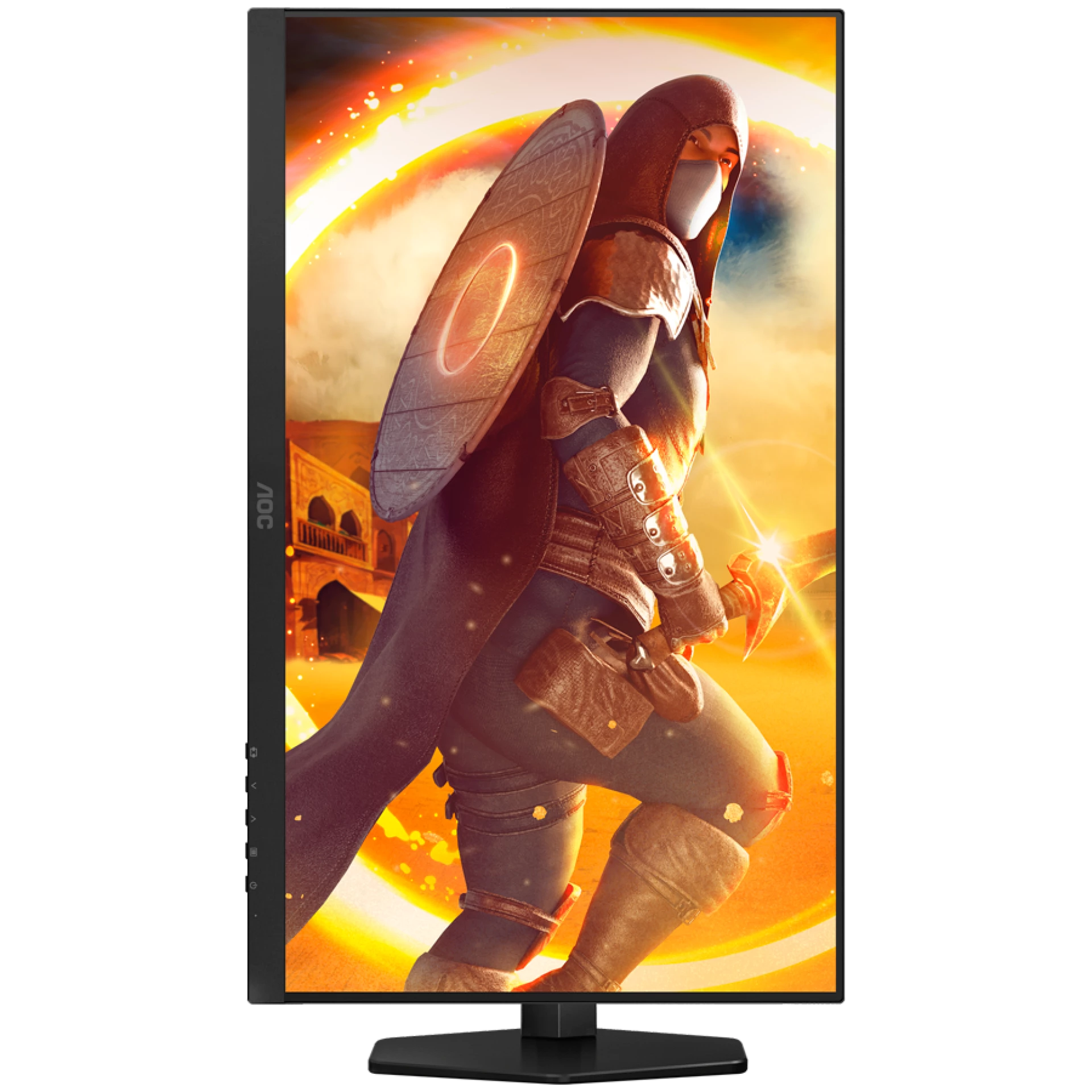 AOC Monitor Q27G4XF 27" Fast IPS 2560x1440 Antiglare  180Hz, HDR 10, 0.5ms, 1000:1, HDMI, DP, Full Ergo, Adaptive Sync 3y