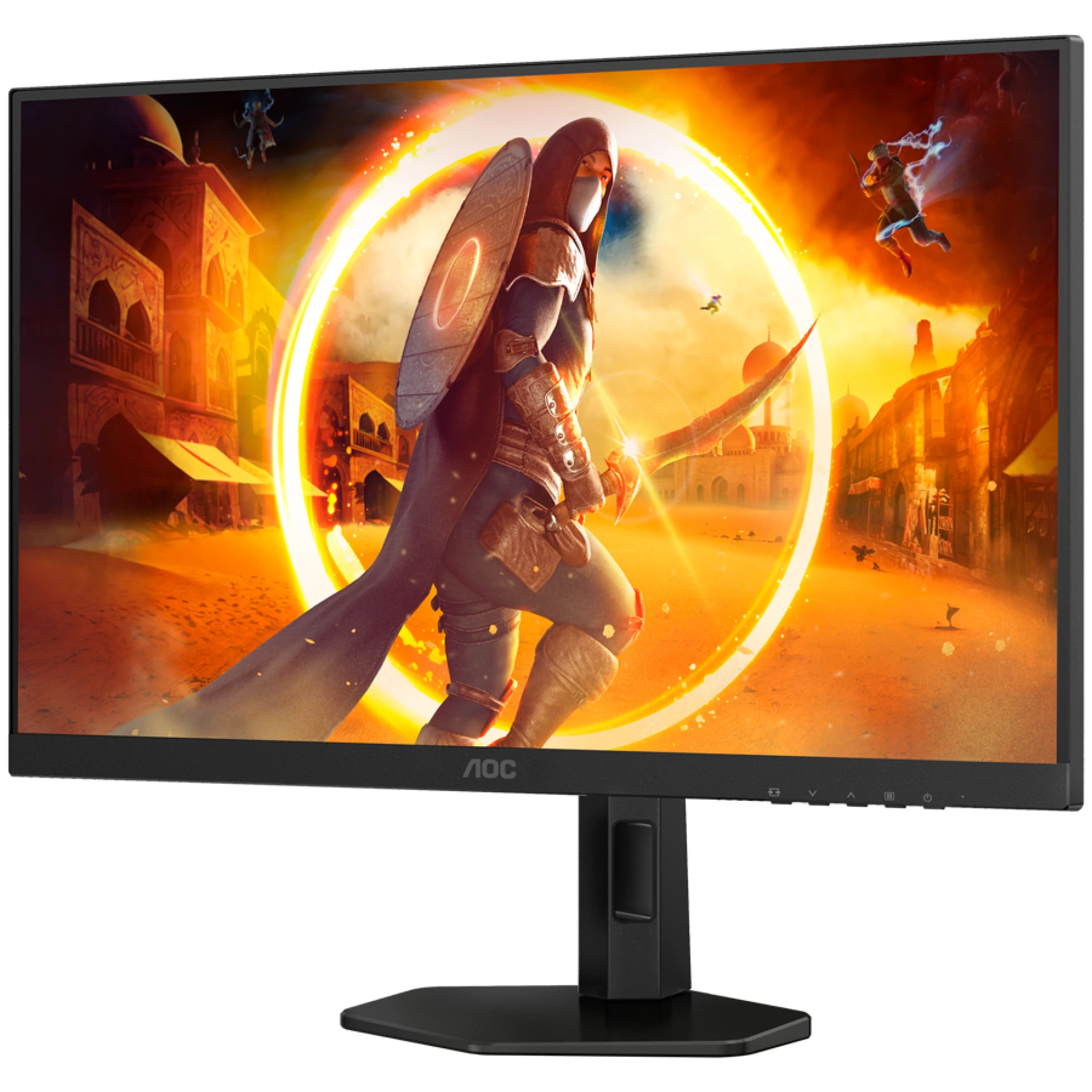AOC Monitor Q27G4XF 27" Fast IPS 2560x1440 Antiglare  180Hz, HDR 10, 0.5ms, 1000:1, HDMI, DP, Full Ergo, Adaptive Sync 3y