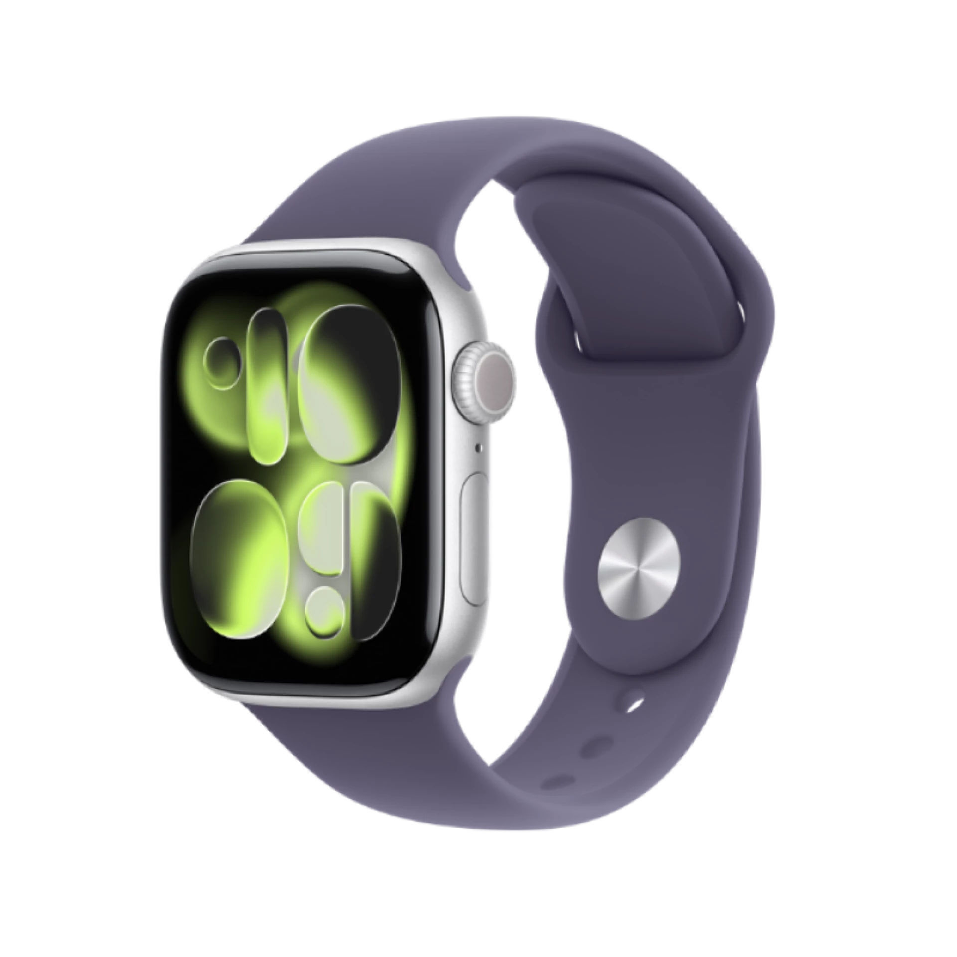 Apple Watch Series 11 GPS 42mm Silver Aluminium Case With Purple Fog SB MEU64 S/M